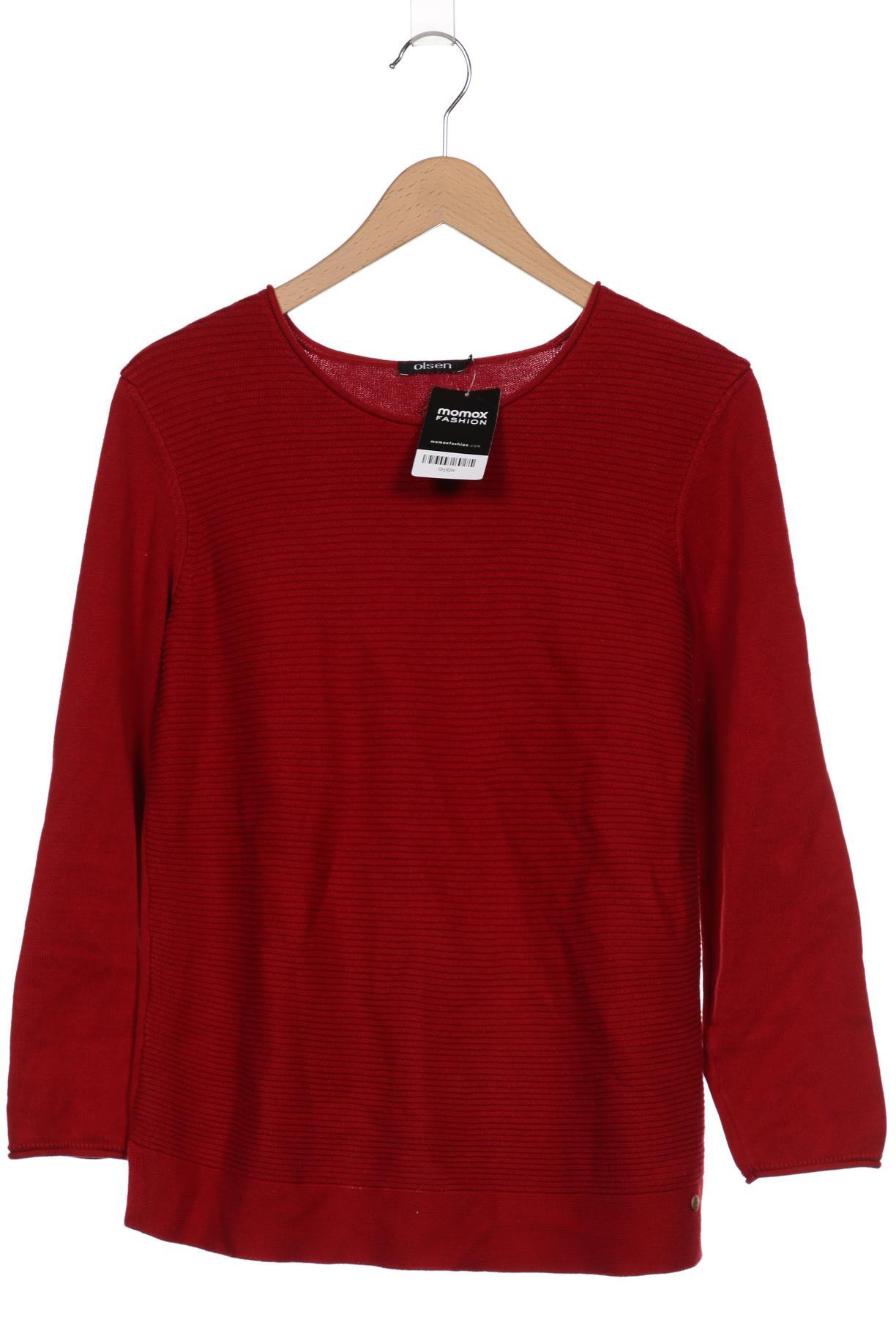 

Olsen Damen Pullover, rot, Gr. 42