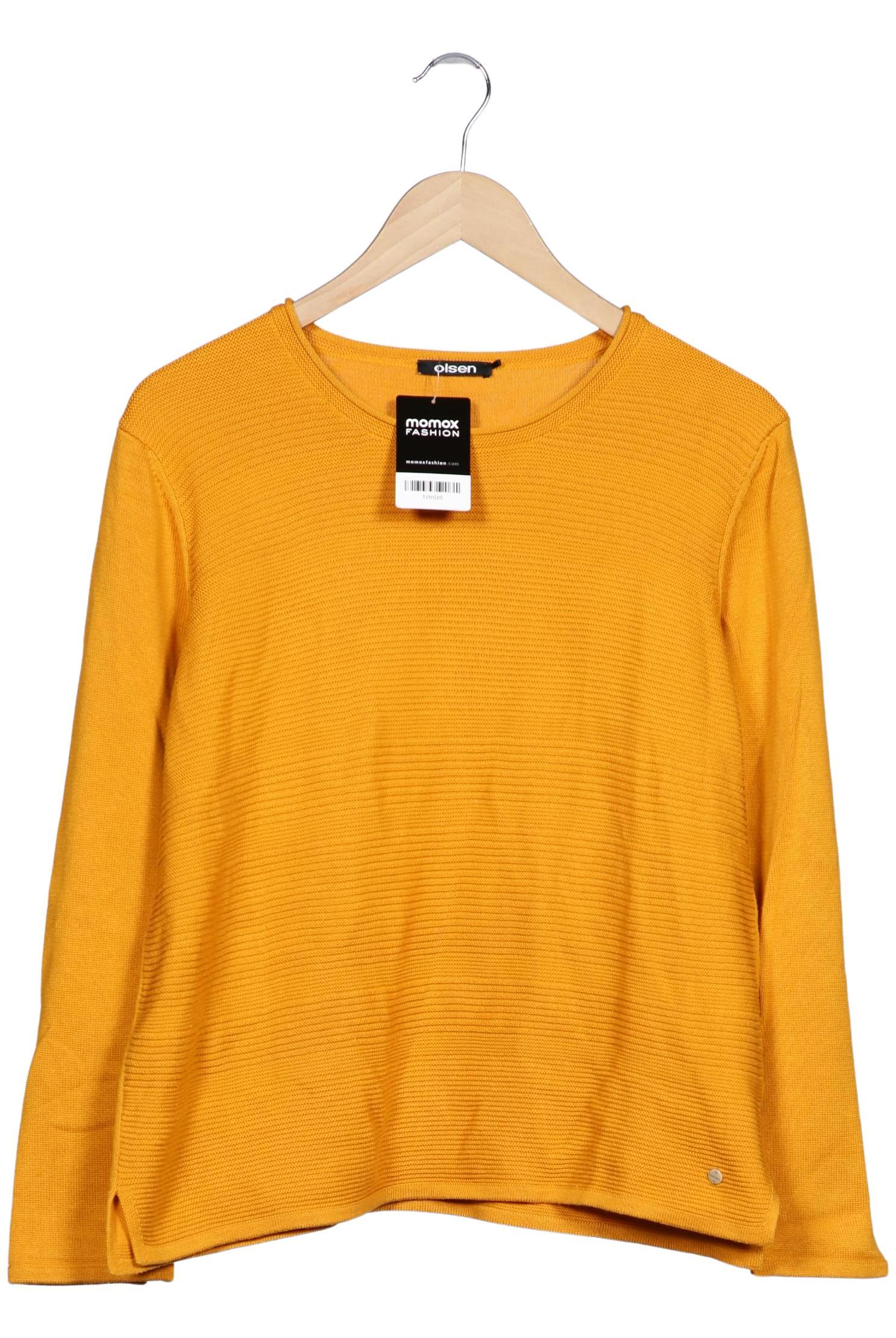 

Olsen Damen Pullover, gelb, Gr. 44