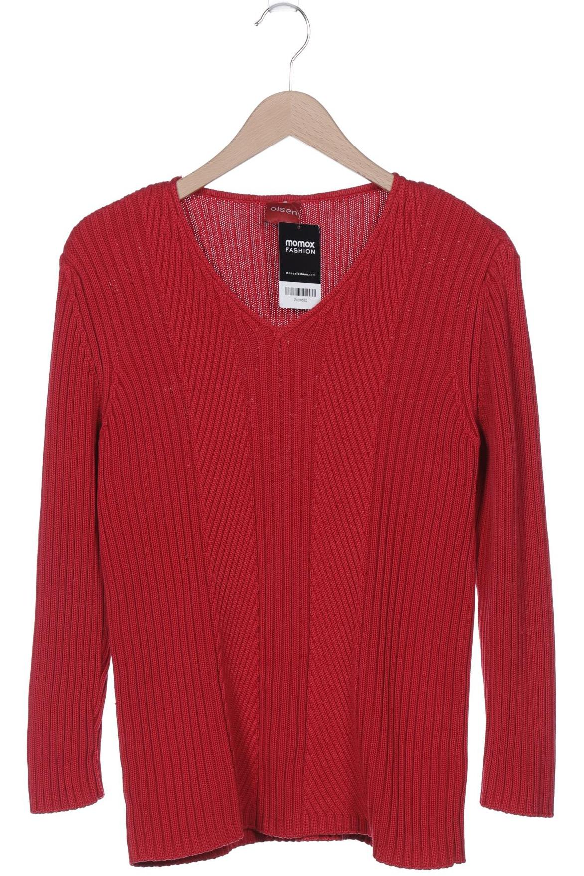 

Olsen Damen Pullover, rot, Gr. 42