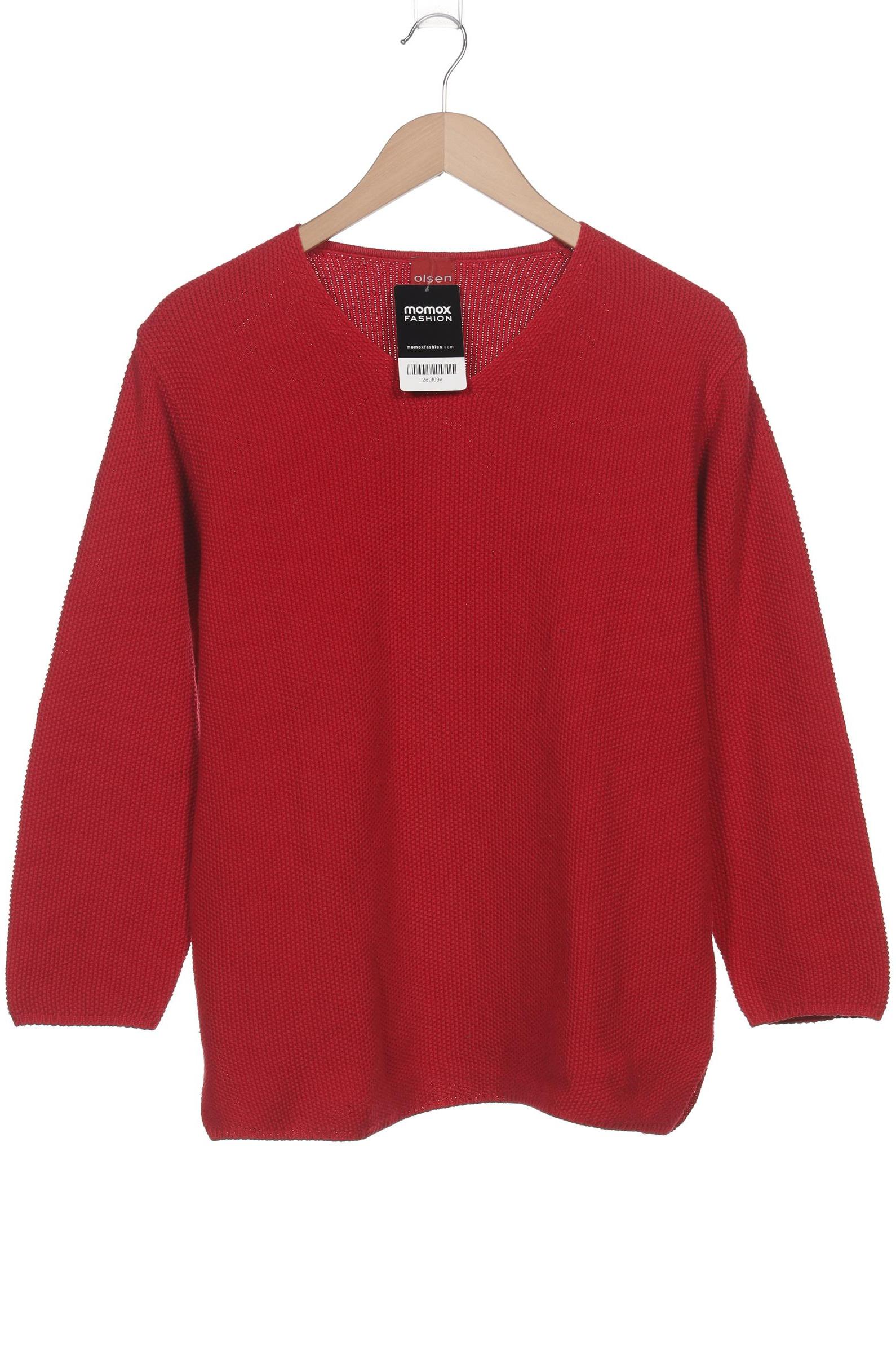 

Olsen Damen Pullover, rot, Gr. 40