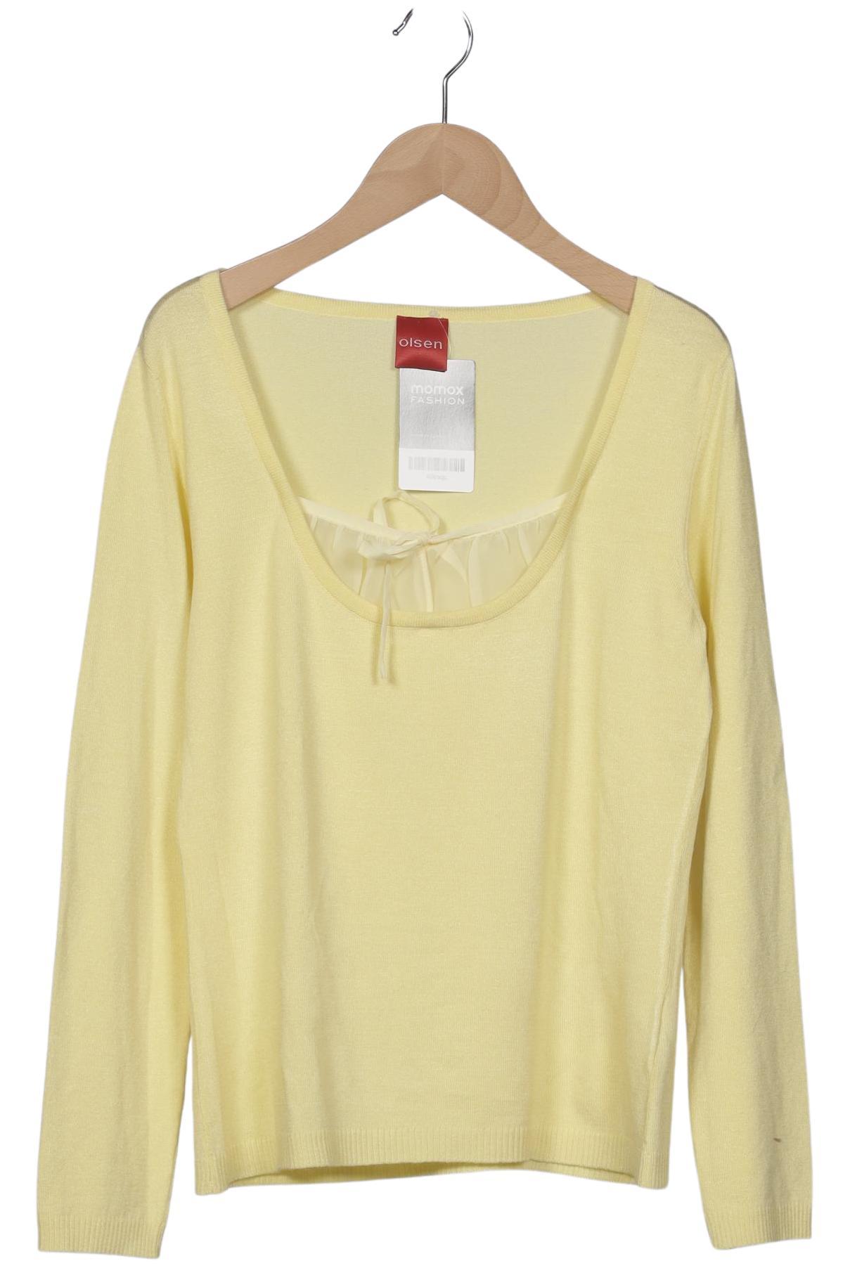 

Olsen Damen Pullover, gelb, Gr. 38