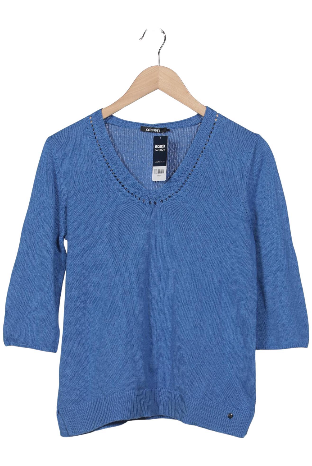 

Olsen Damen Pullover, blau, Gr. 38