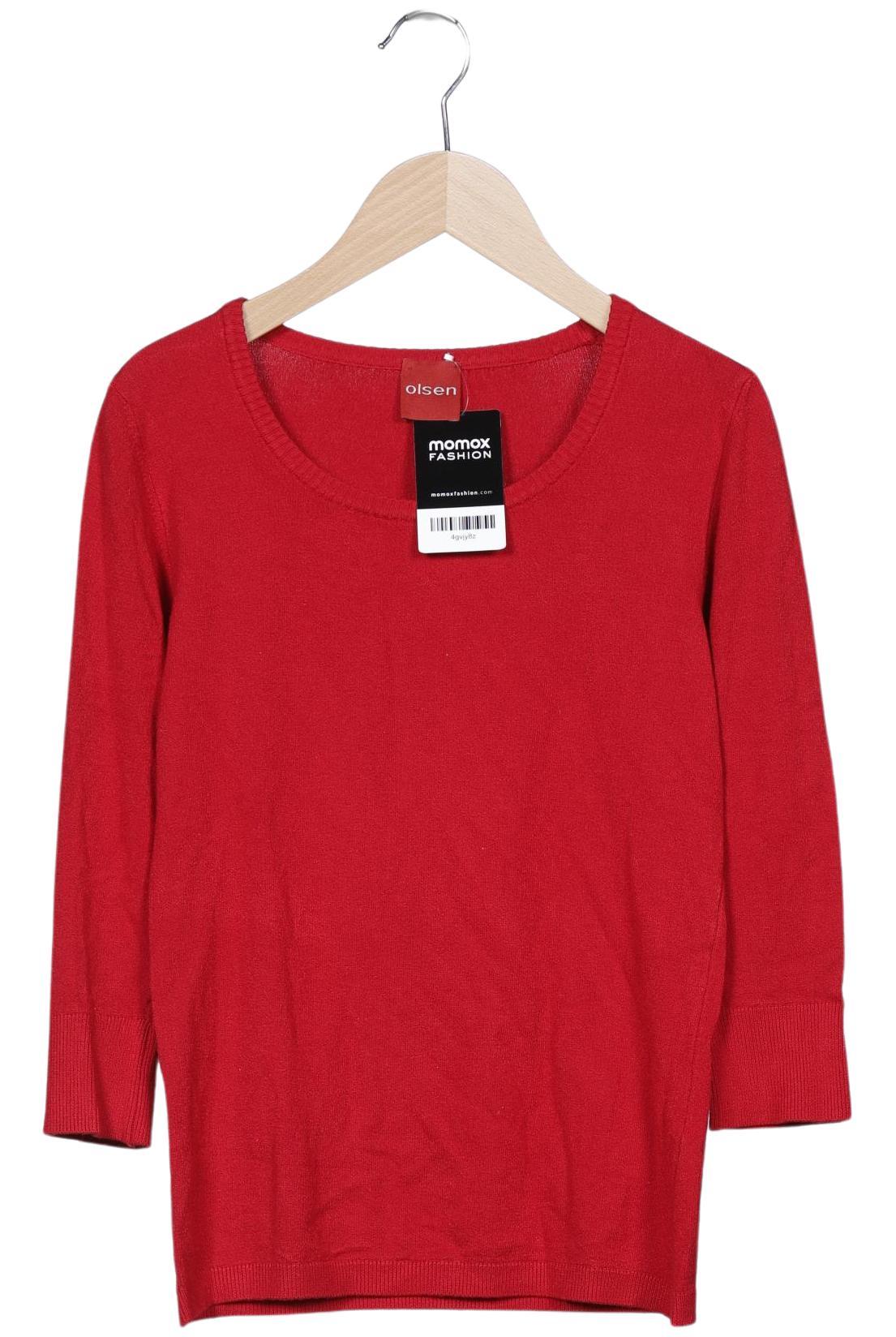 

Olsen Damen Pullover, rot, Gr. 34