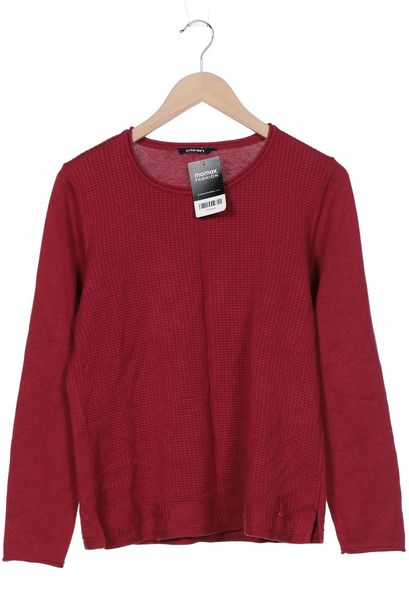 

Olsen Damen Pullover, bordeaux, Gr. 42