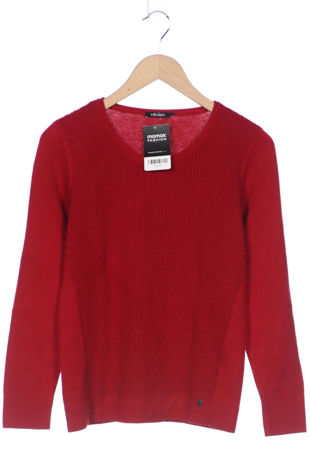 

Olsen Damen Pullover, rot, Gr. 36