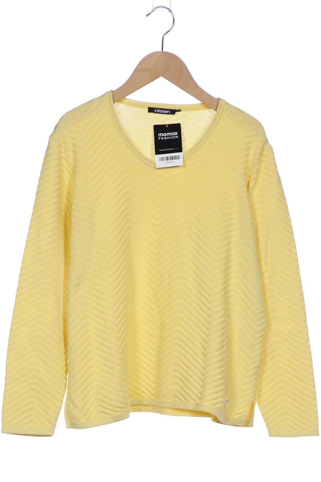 

Olsen Damen Pullover, gelb, Gr. 42