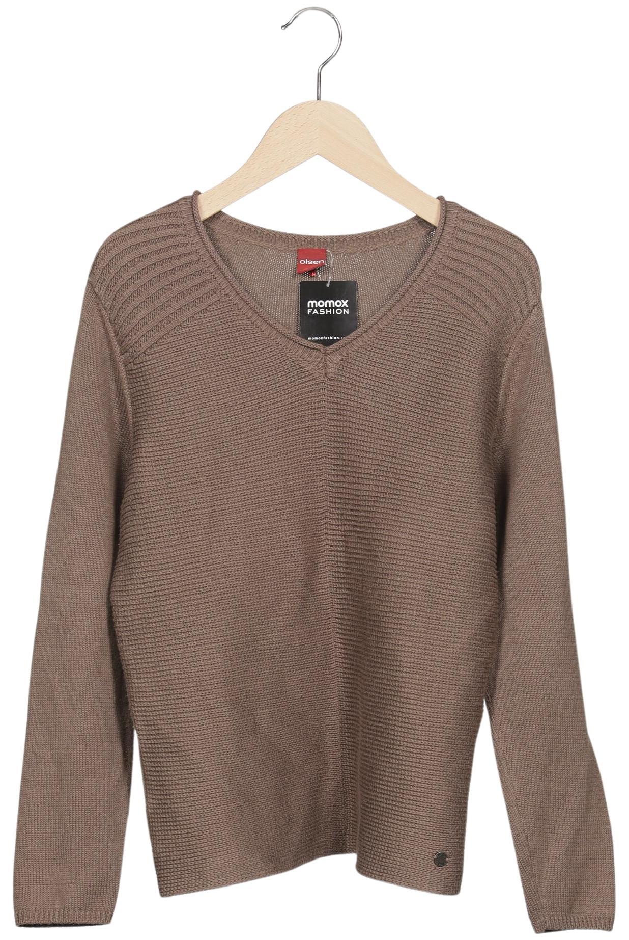 

Olsen Damen Pullover, braun, Gr. 38