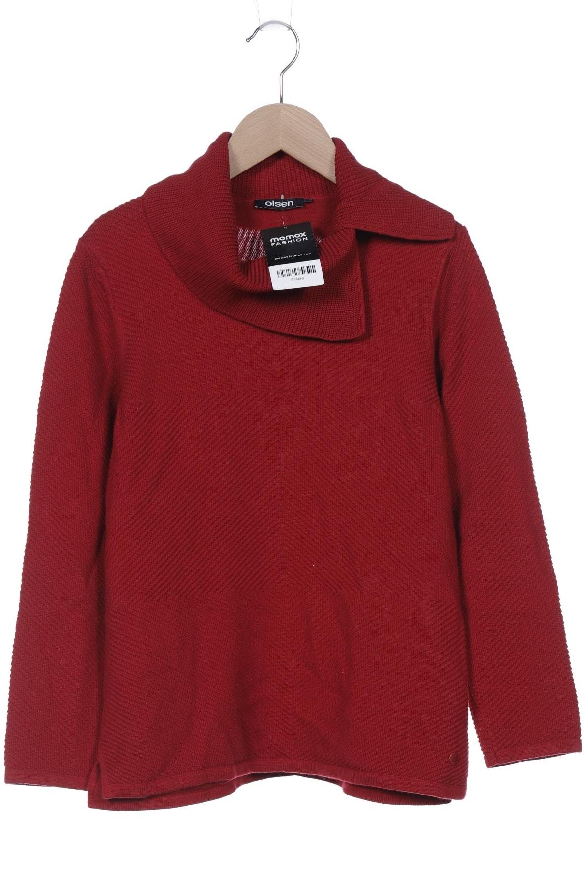 

Olsen Damen Pullover, rot, Gr. 36