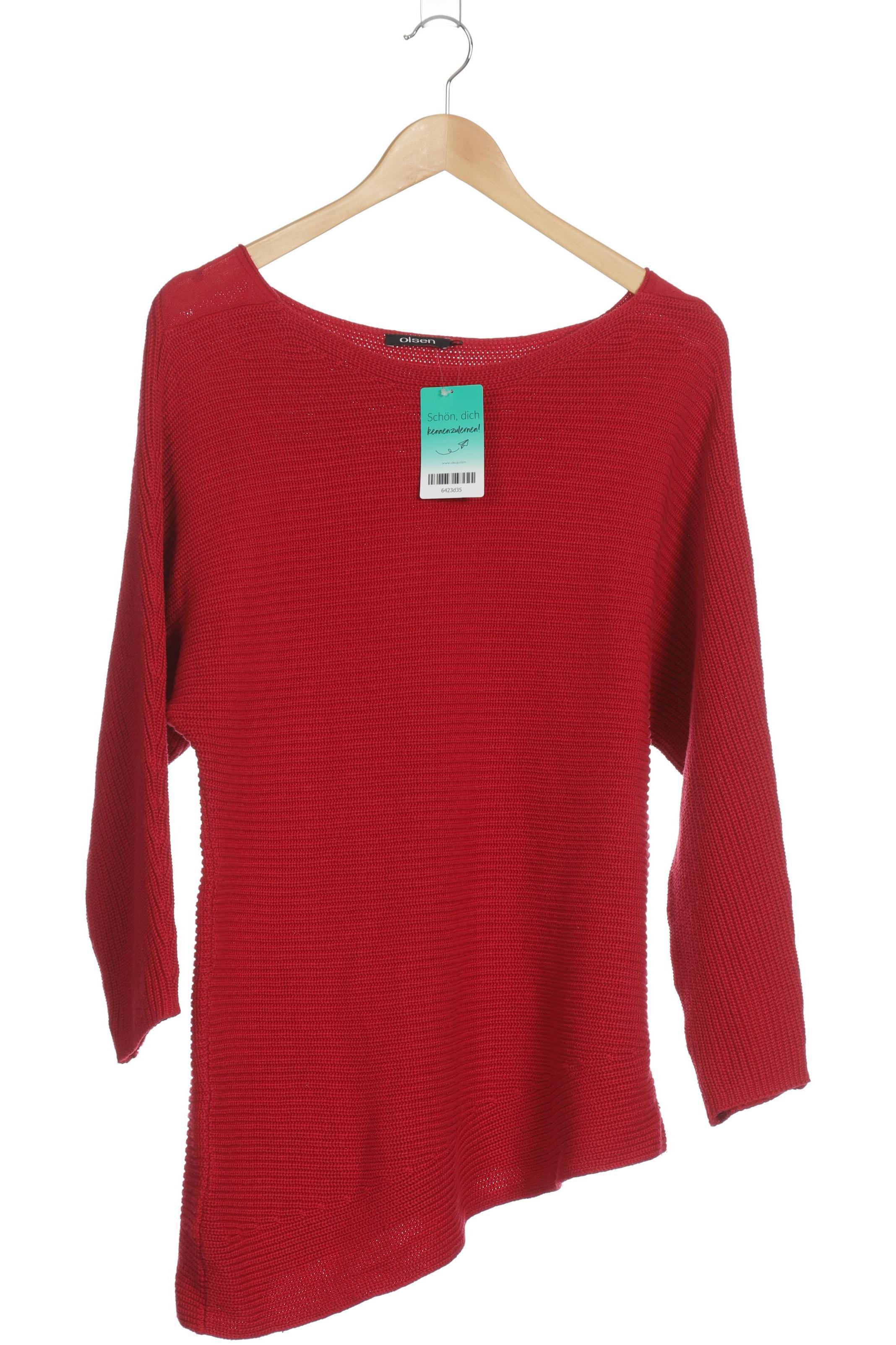 

Olsen Damen Pullover, rot, Gr. 42
