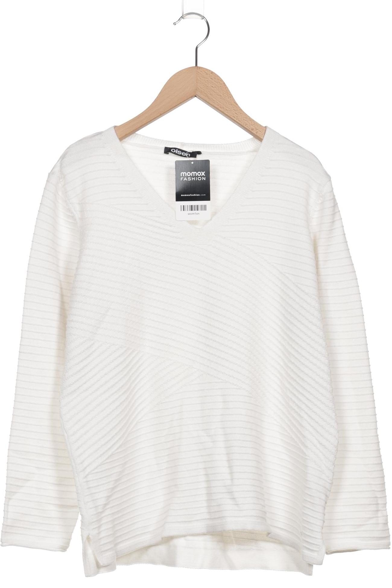 

Olsen Damen Pullover, weiß, Gr. 44