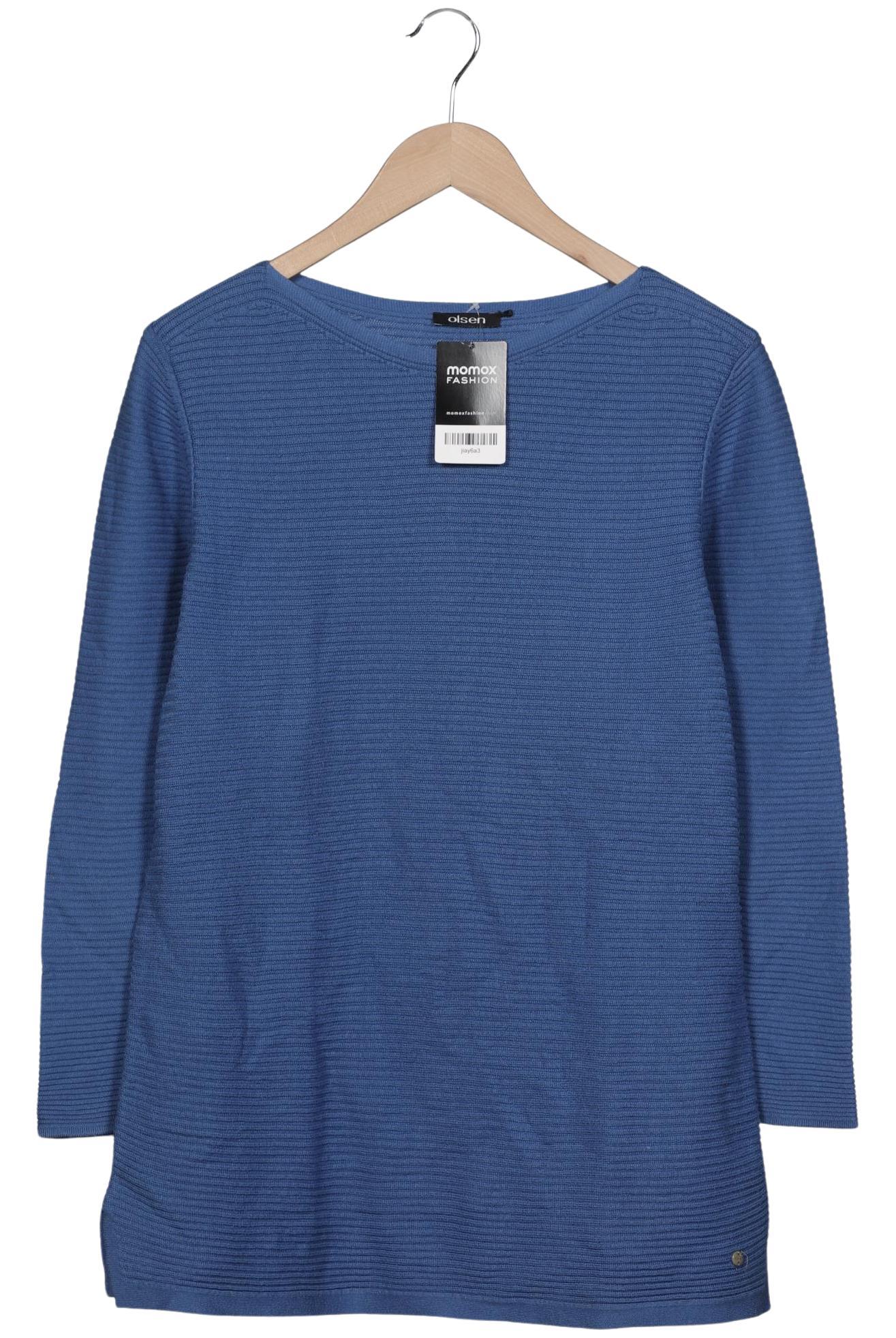 

Olsen Damen Pullover, blau, Gr. 48
