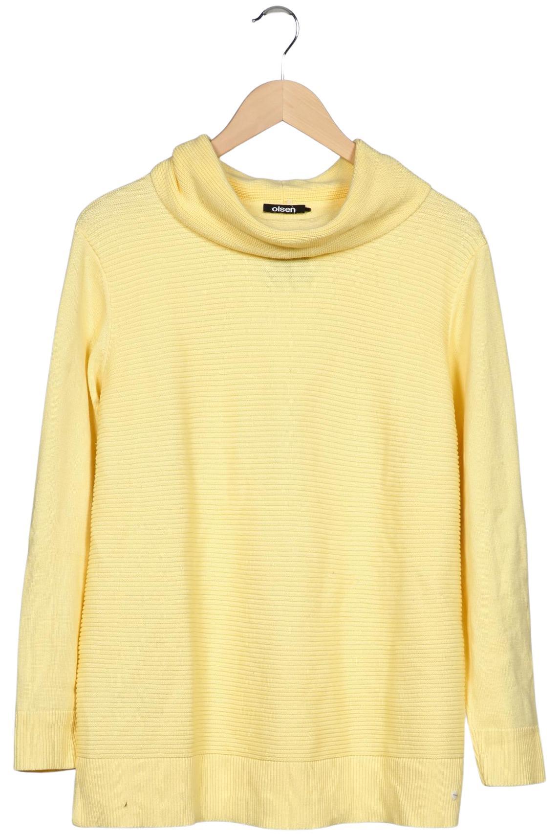 

Olsen Damen Pullover, gelb, Gr. 46