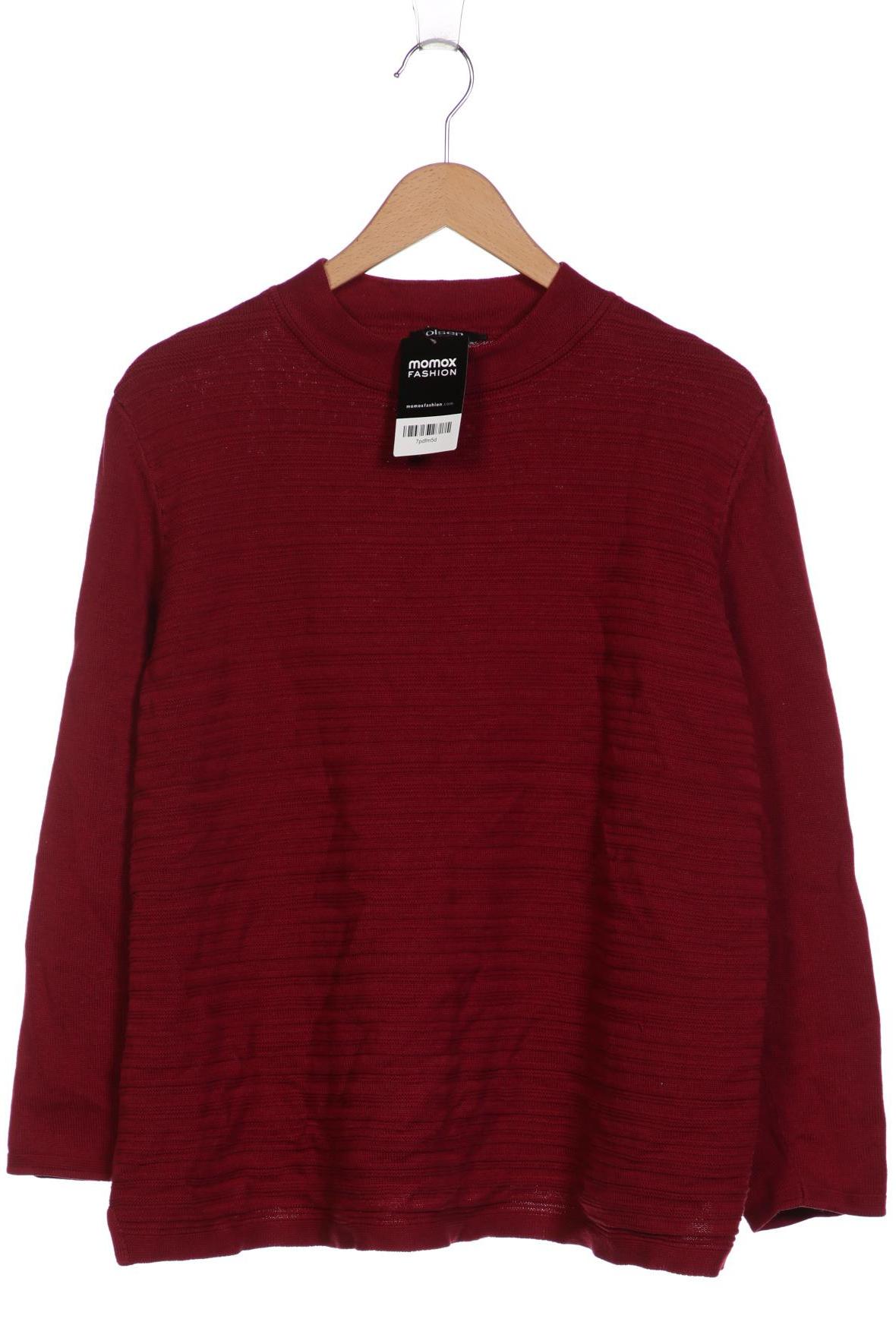 

Olsen Damen Pullover, bordeaux, Gr. 48