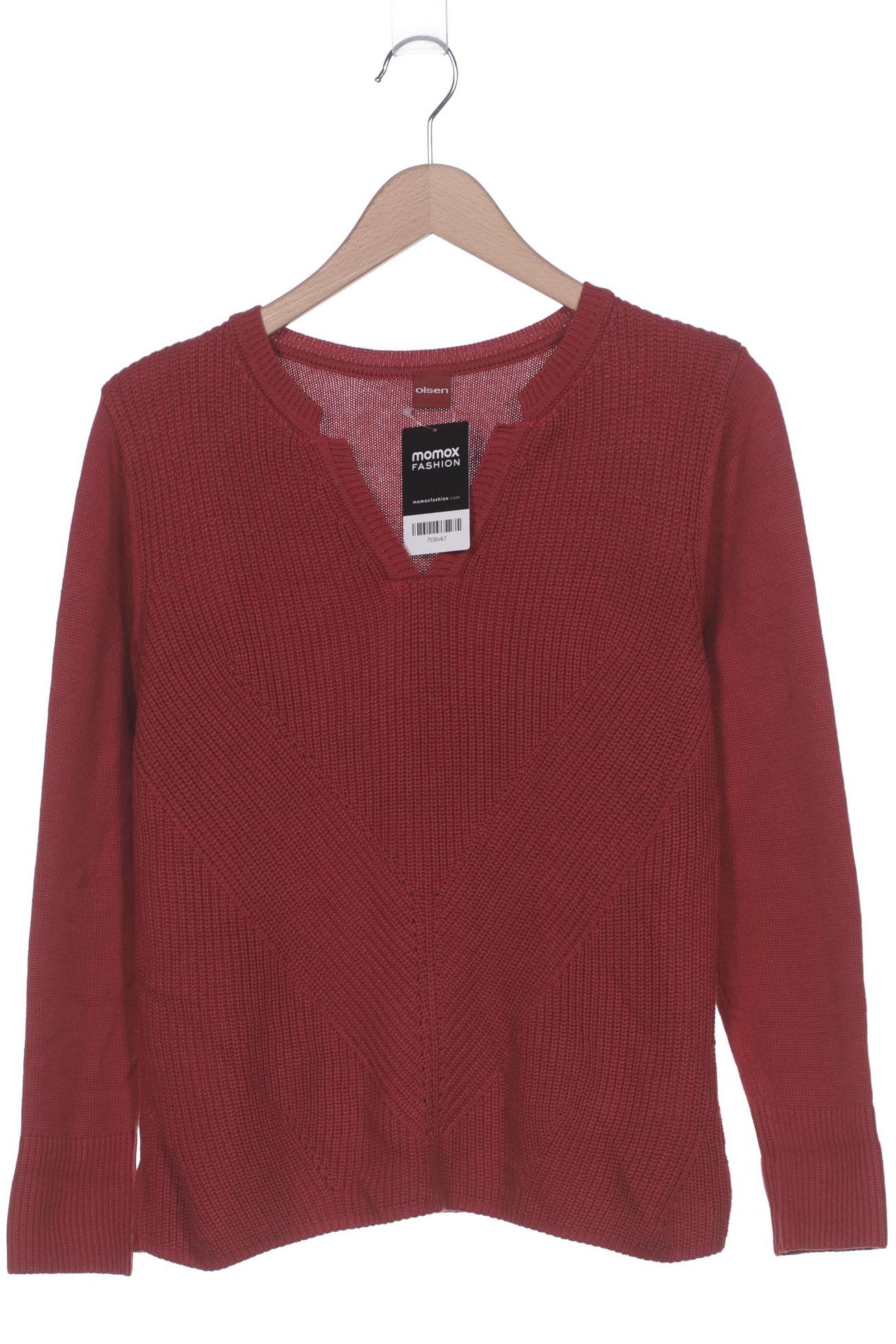

Olsen Damen Pullover, rot, Gr. 40