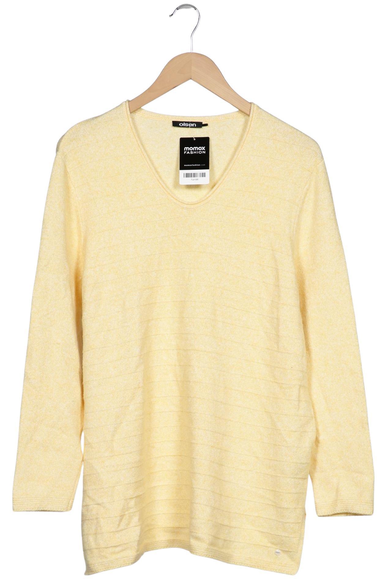 

Olsen Damen Pullover, gelb, Gr. 46