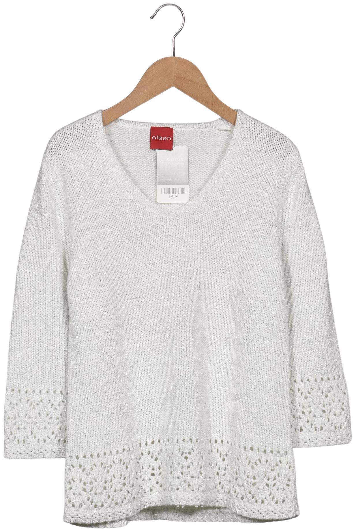 

Olsen Damen Pullover, weiß, Gr. 44