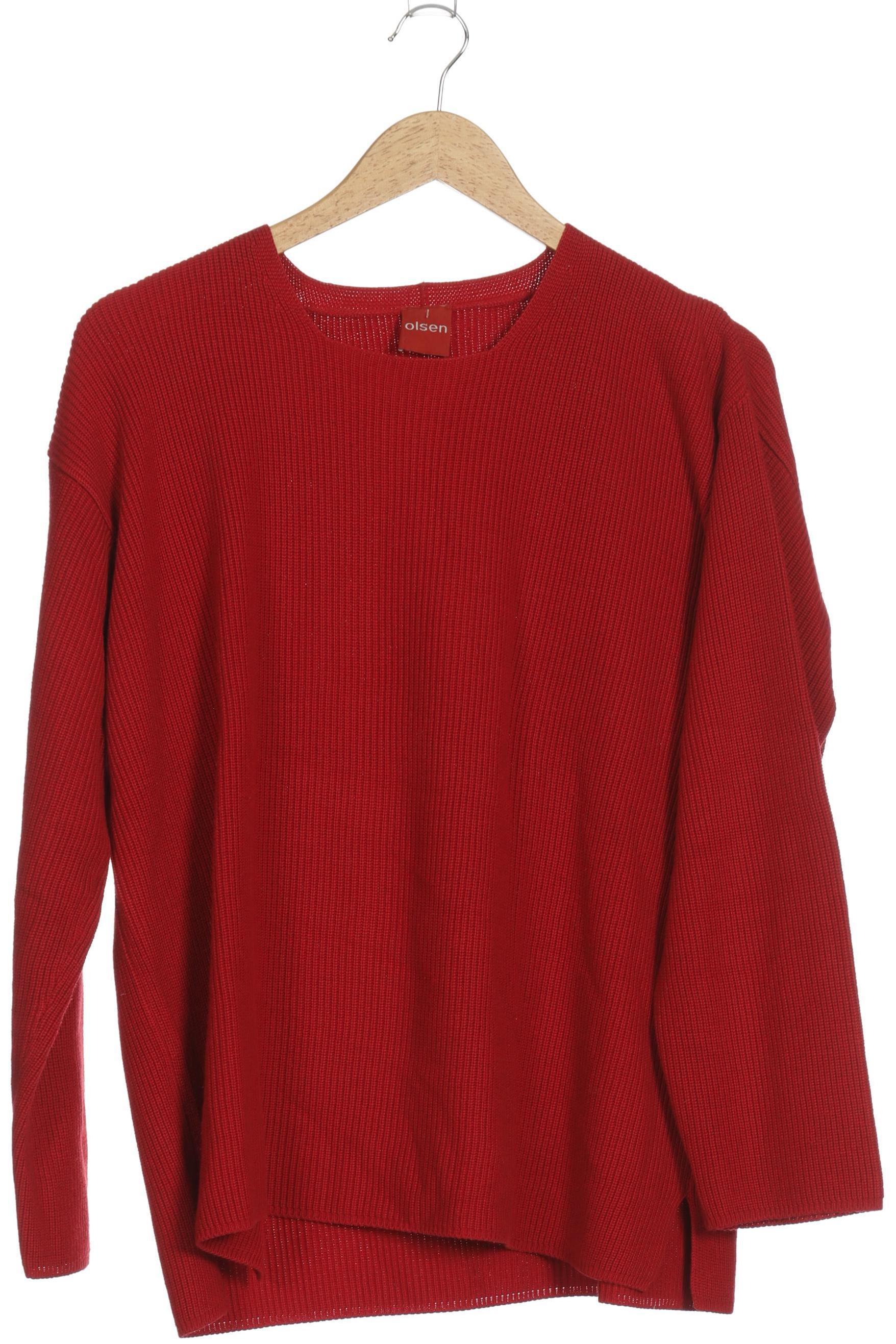 

Olsen Damen Pullover, rot, Gr. 46