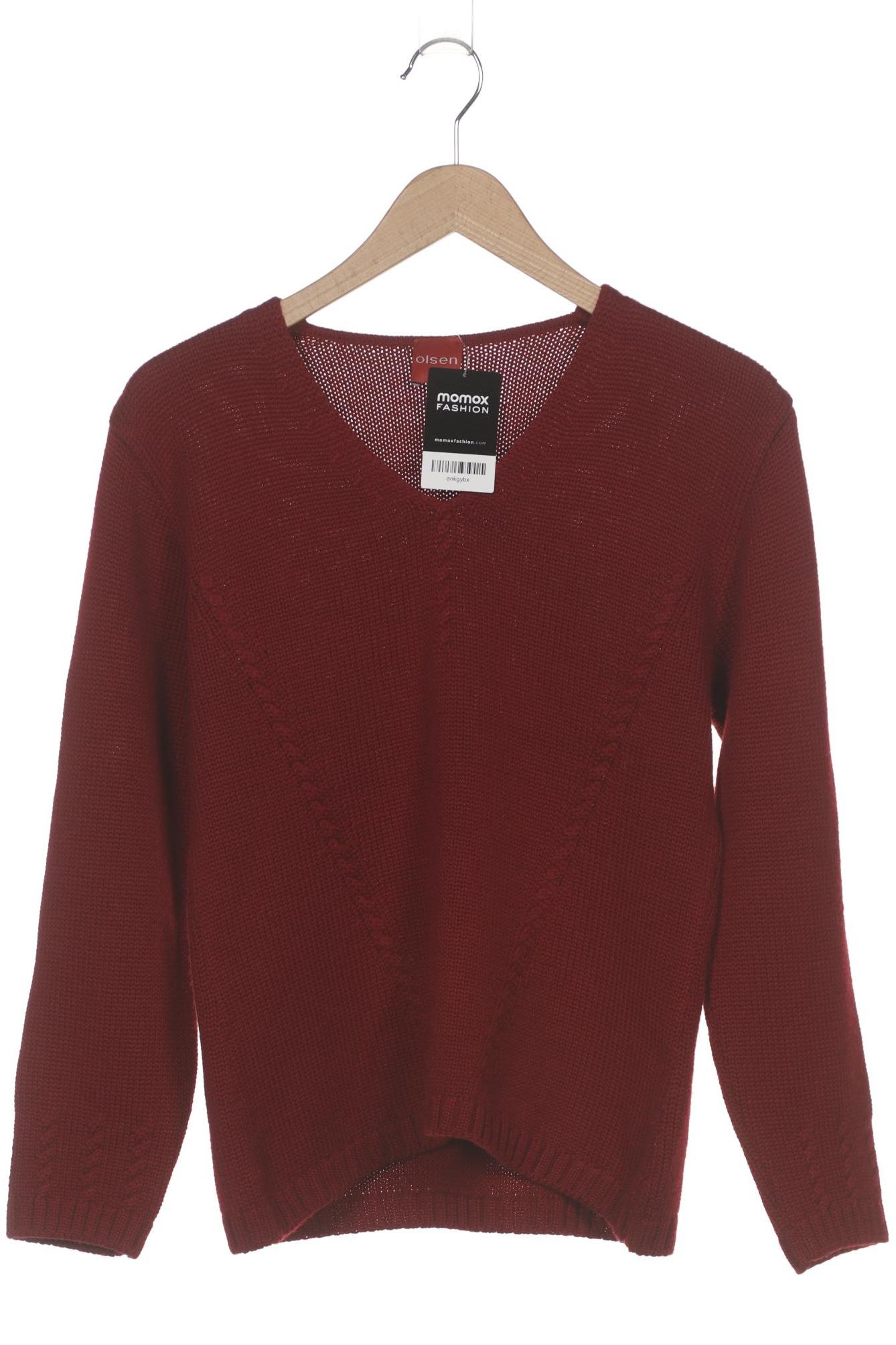 

Olsen Damen Pullover, bordeaux, Gr. 40