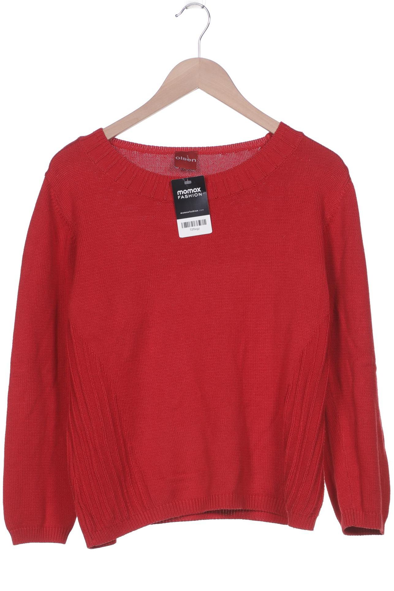 

Olsen Damen Pullover, rot, Gr. 44