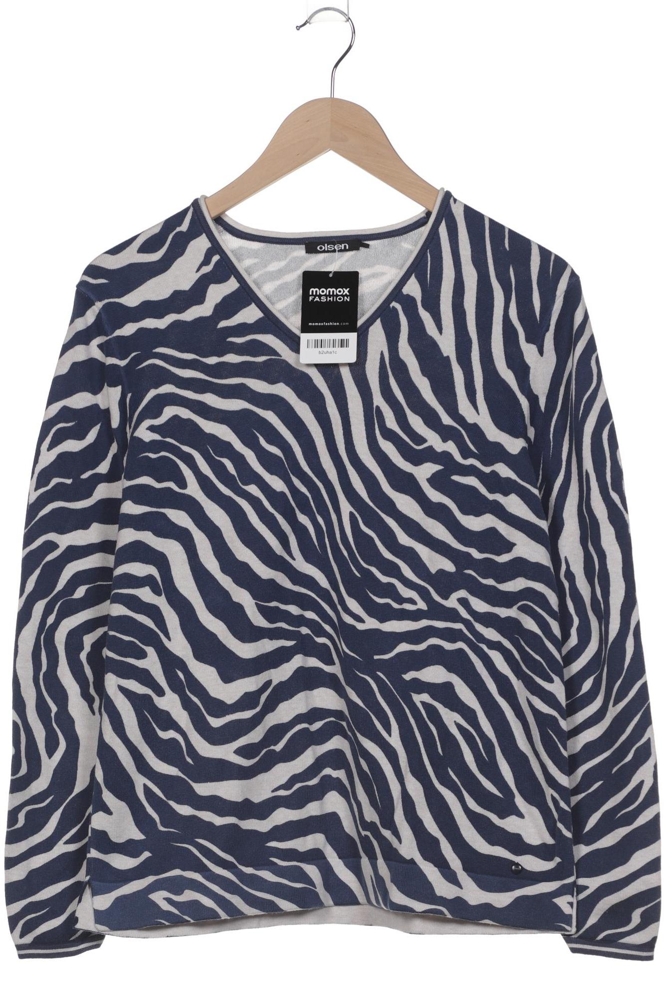 

Olsen Damen Pullover, blau, Gr. 38