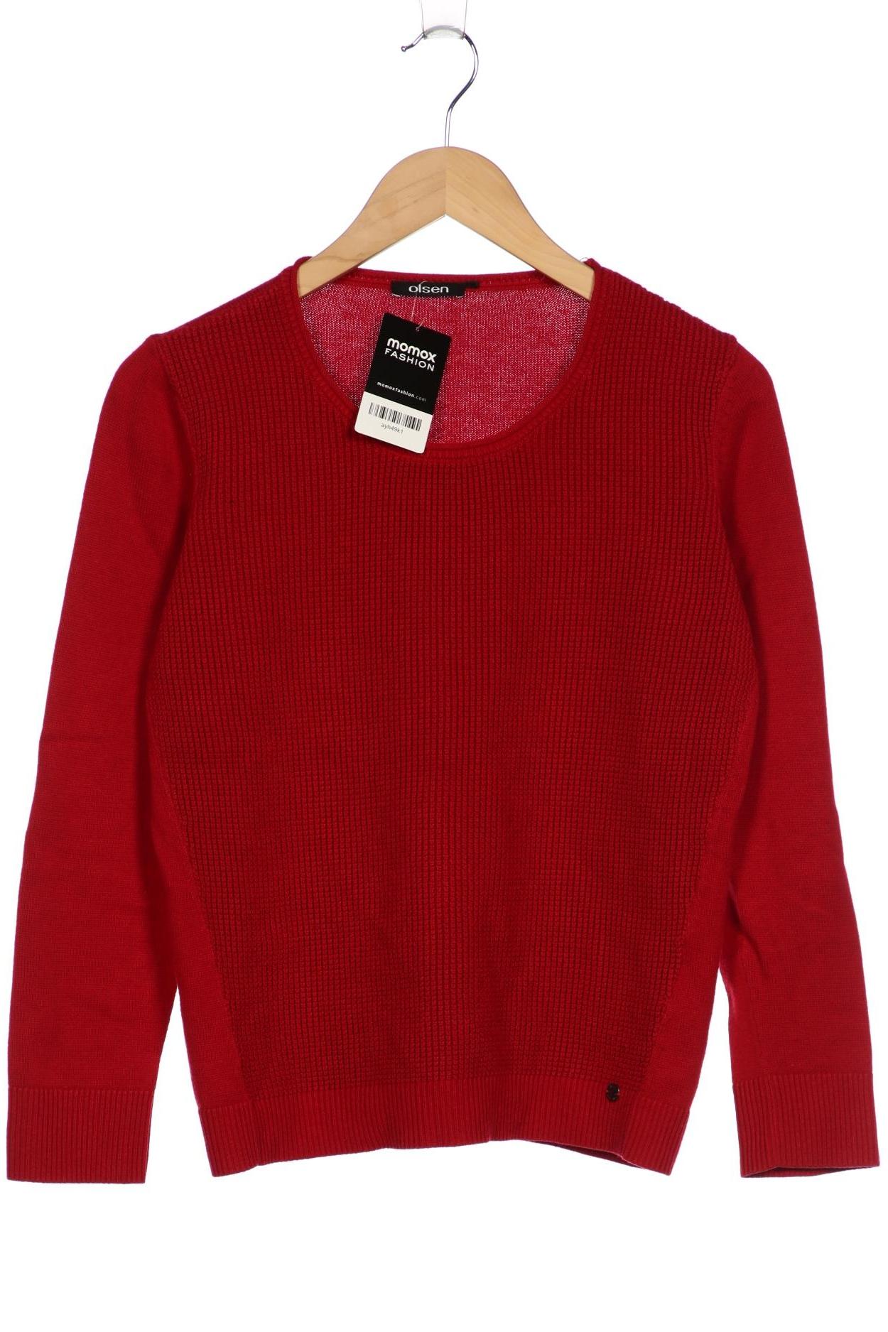 

Olsen Damen Pullover, rot, Gr. 38