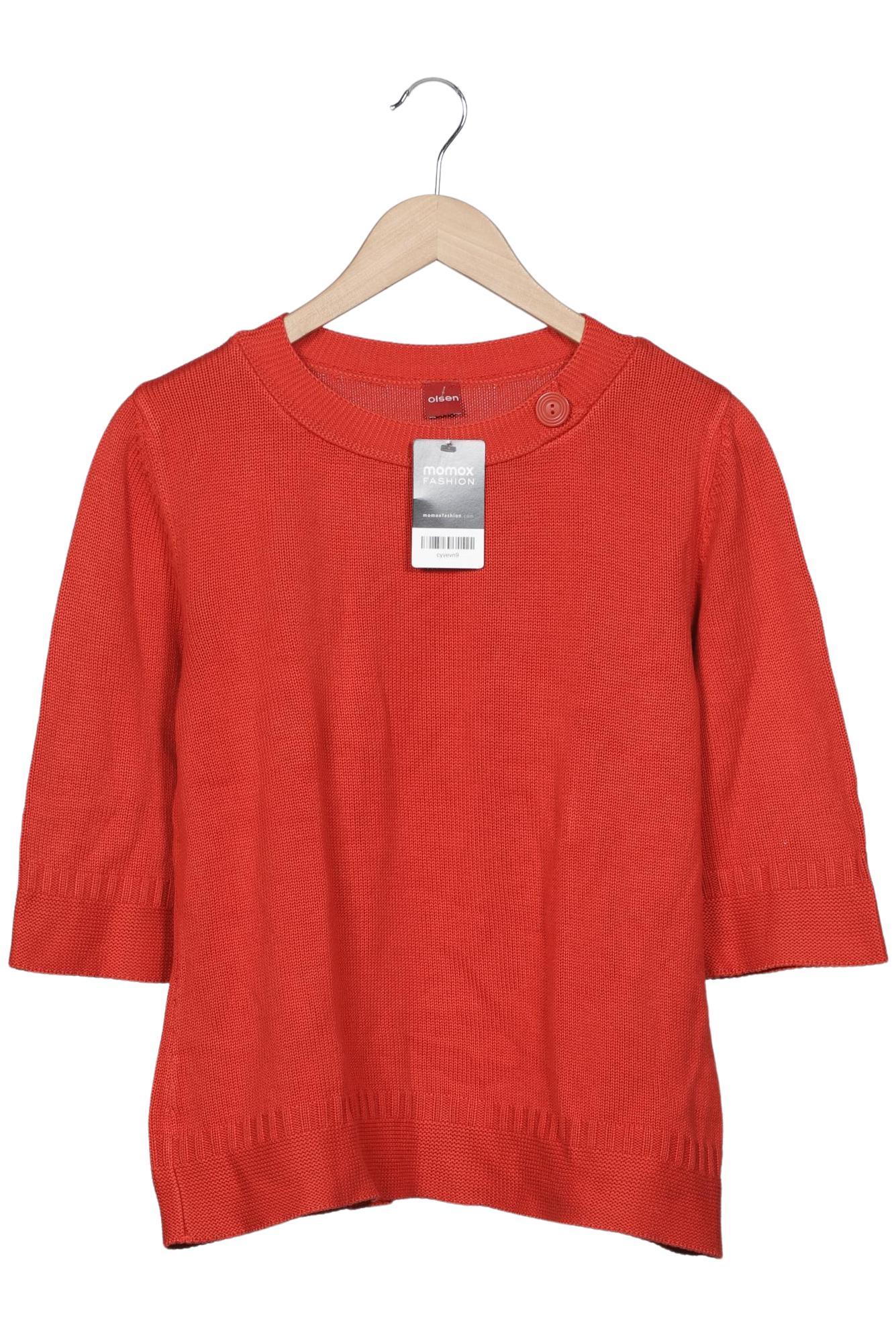 

Olsen Damen Pullover, rot, Gr. 42