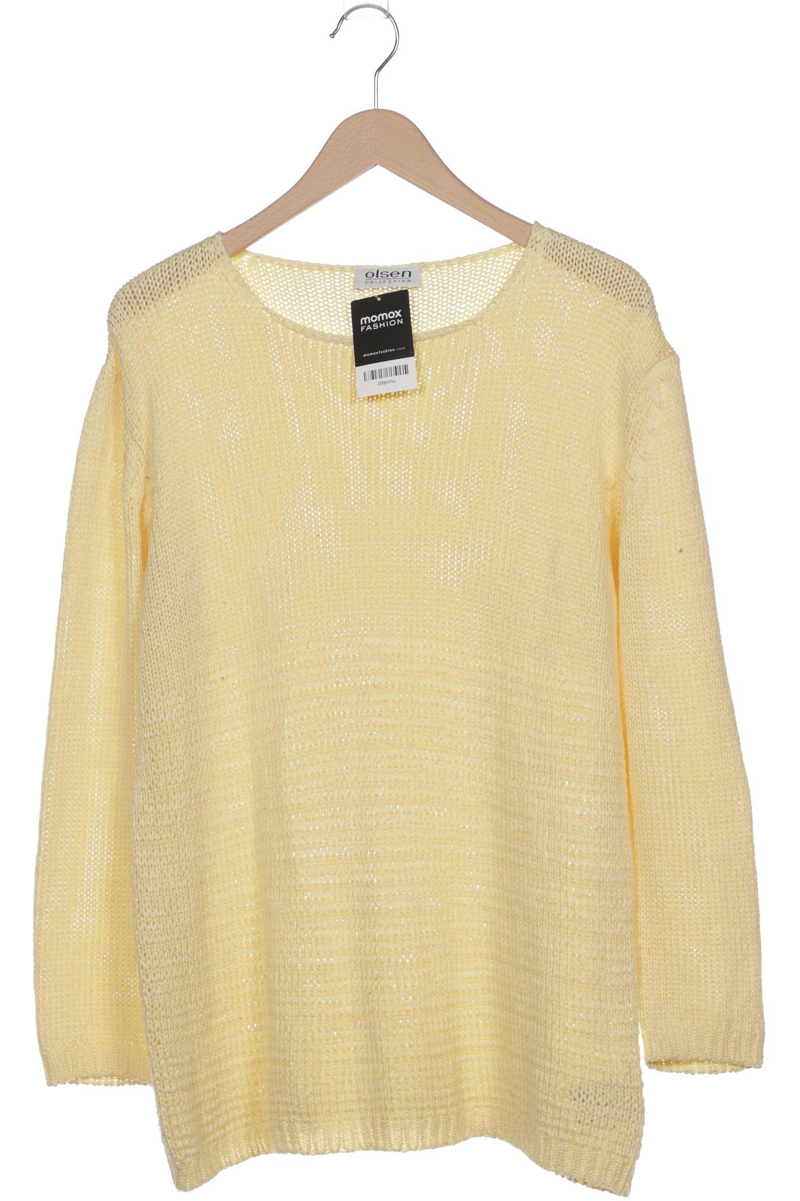 

Olsen Damen Pullover, gelb, Gr. 46
