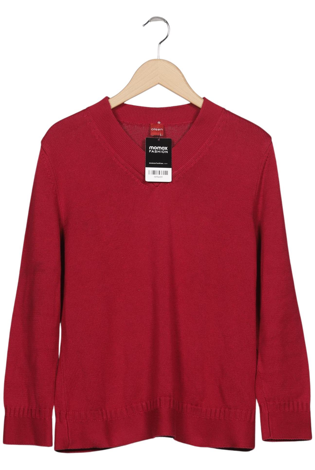 

Olsen Damen Pullover, rot, Gr. 46