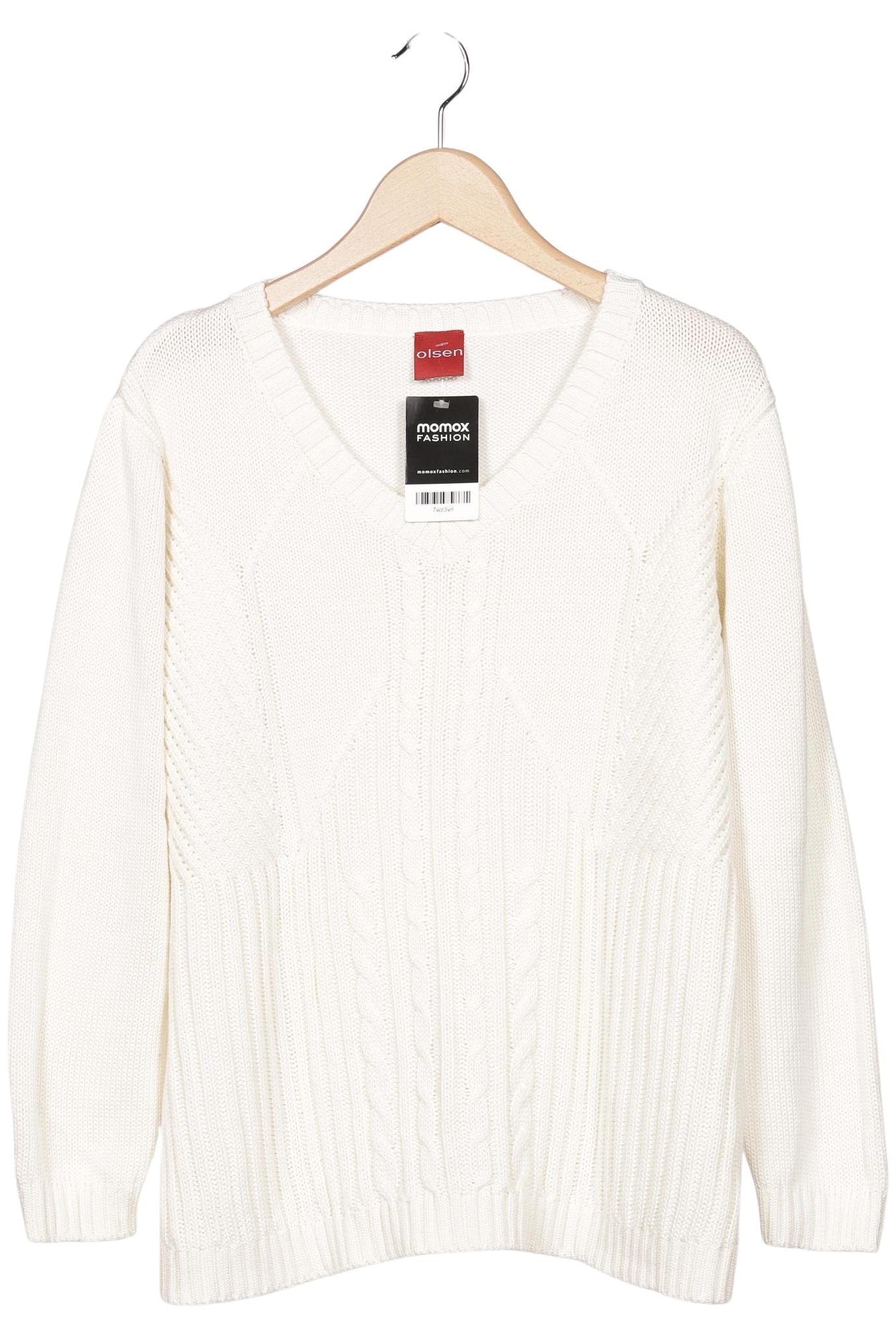 

Olsen Damen Pullover, weiß, Gr. 46