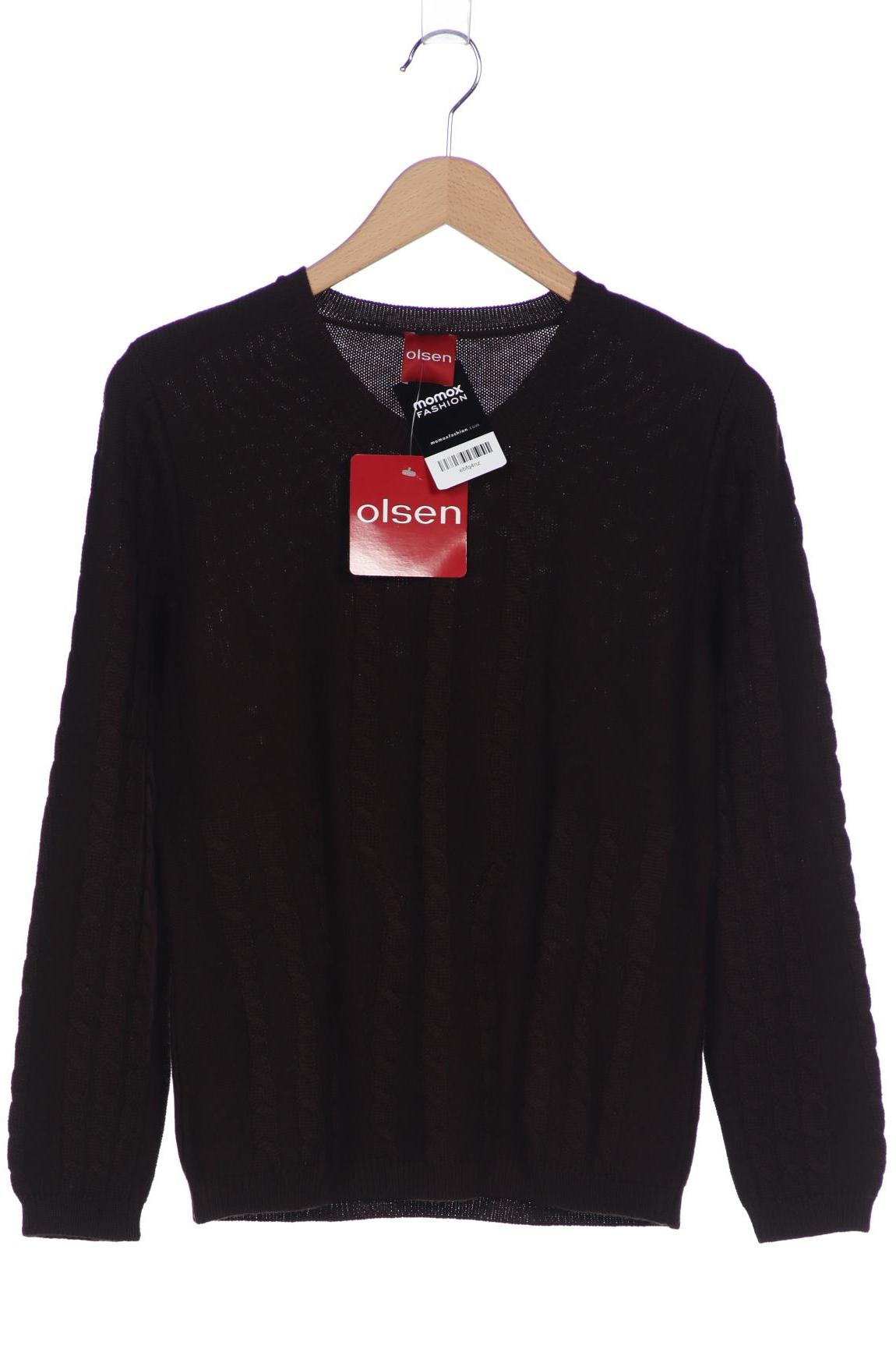 

Olsen Damen Pullover, braun, Gr. 38