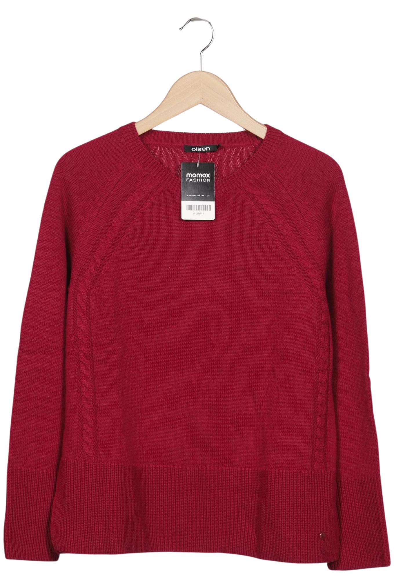 

Olsen Damen Pullover, rot, Gr. 38