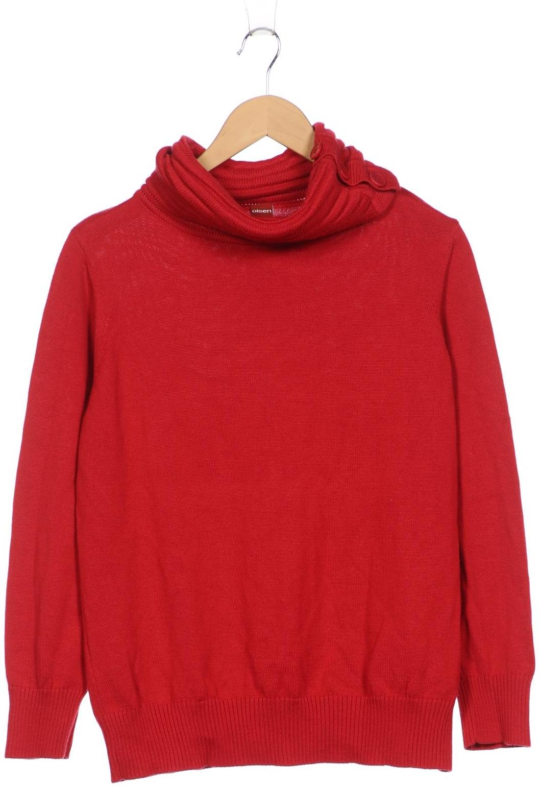 

Olsen Damen Pullover, rot, Gr. 46