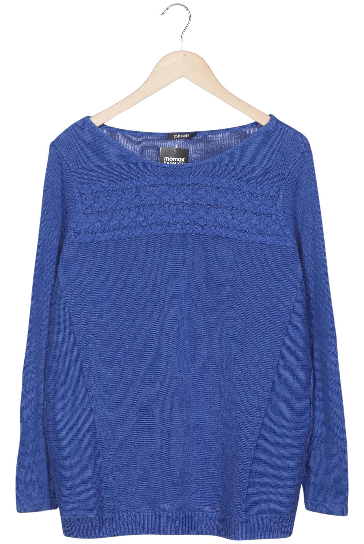 

Olsen Damen Pullover, blau, Gr. 48
