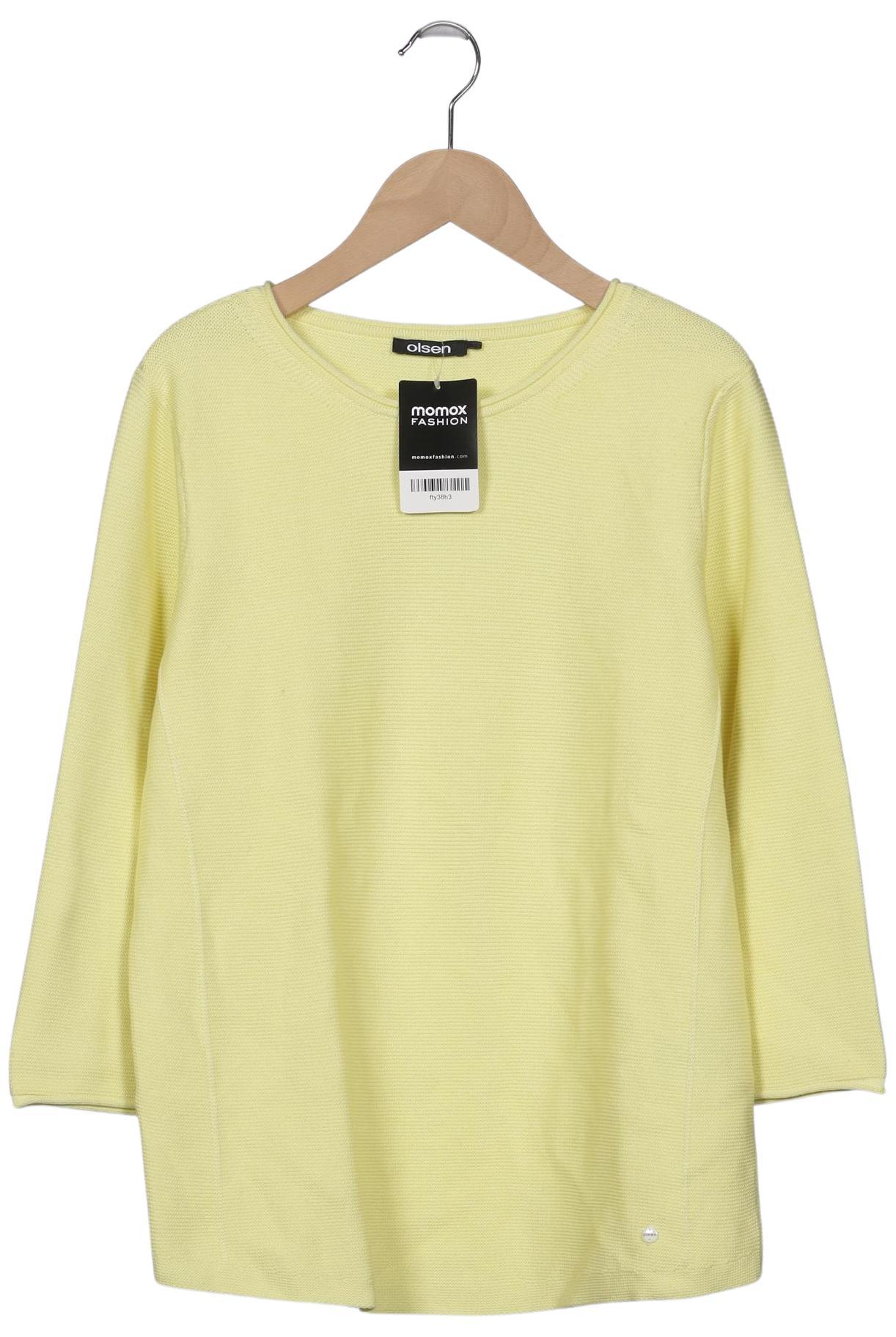 

Olsen Damen Pullover, gelb, Gr. 38