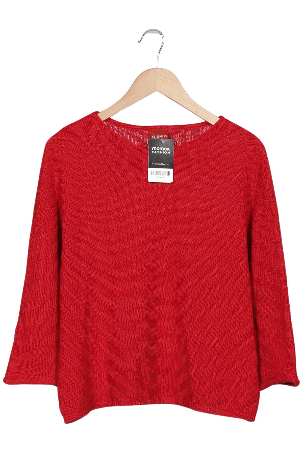 

Olsen Damen Pullover, rot, Gr. 42