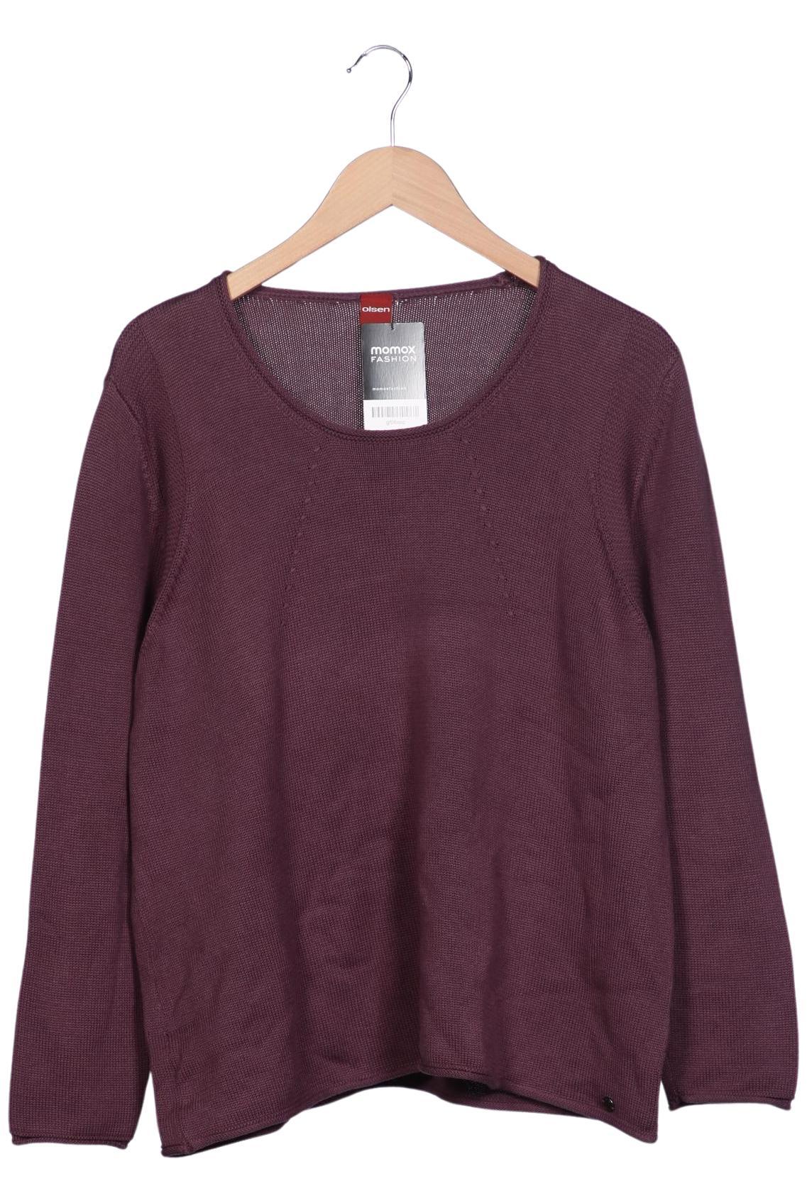 

Olsen Damen Pullover, bordeaux, Gr. 48