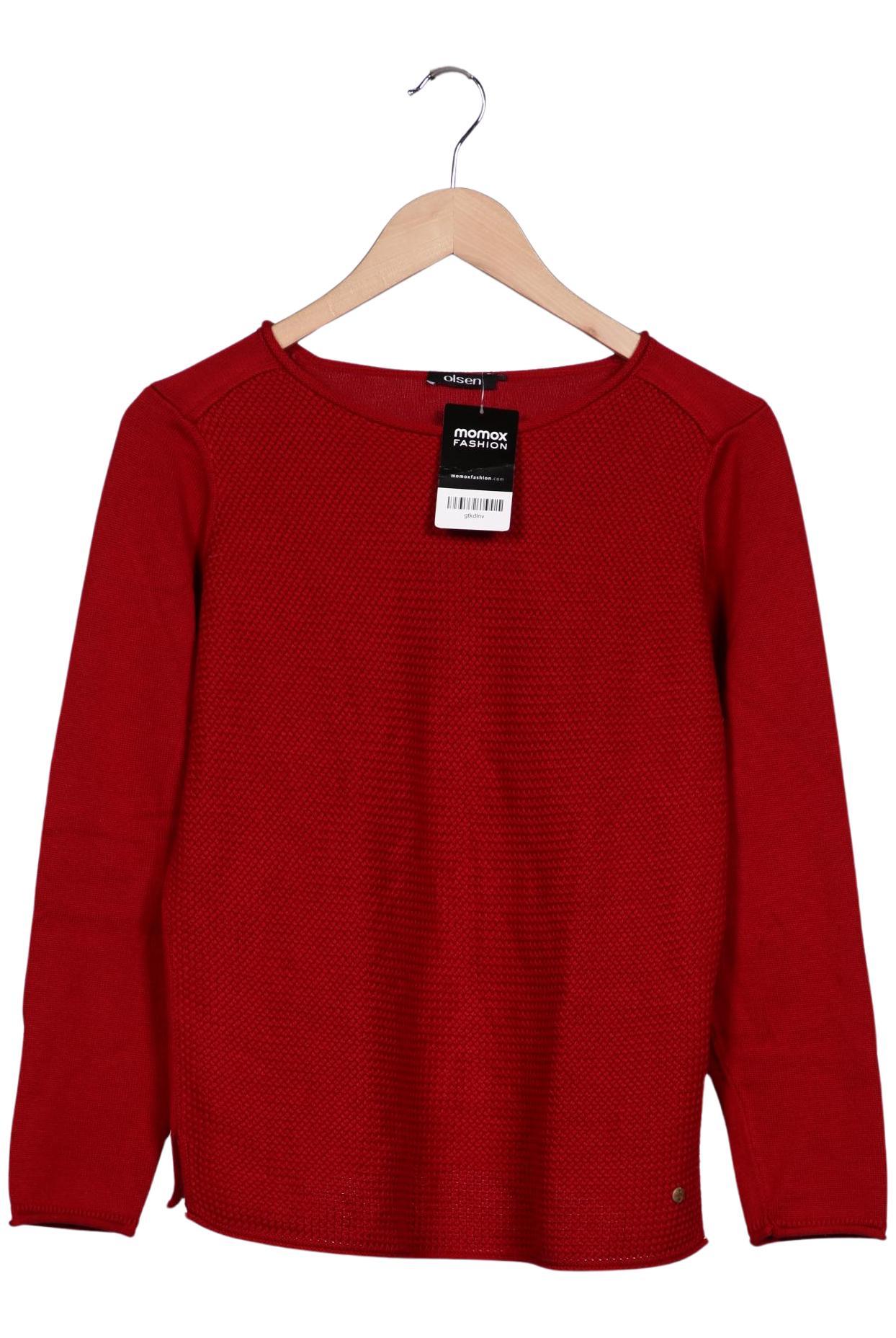 

Olsen Damen Pullover, rot, Gr. 38