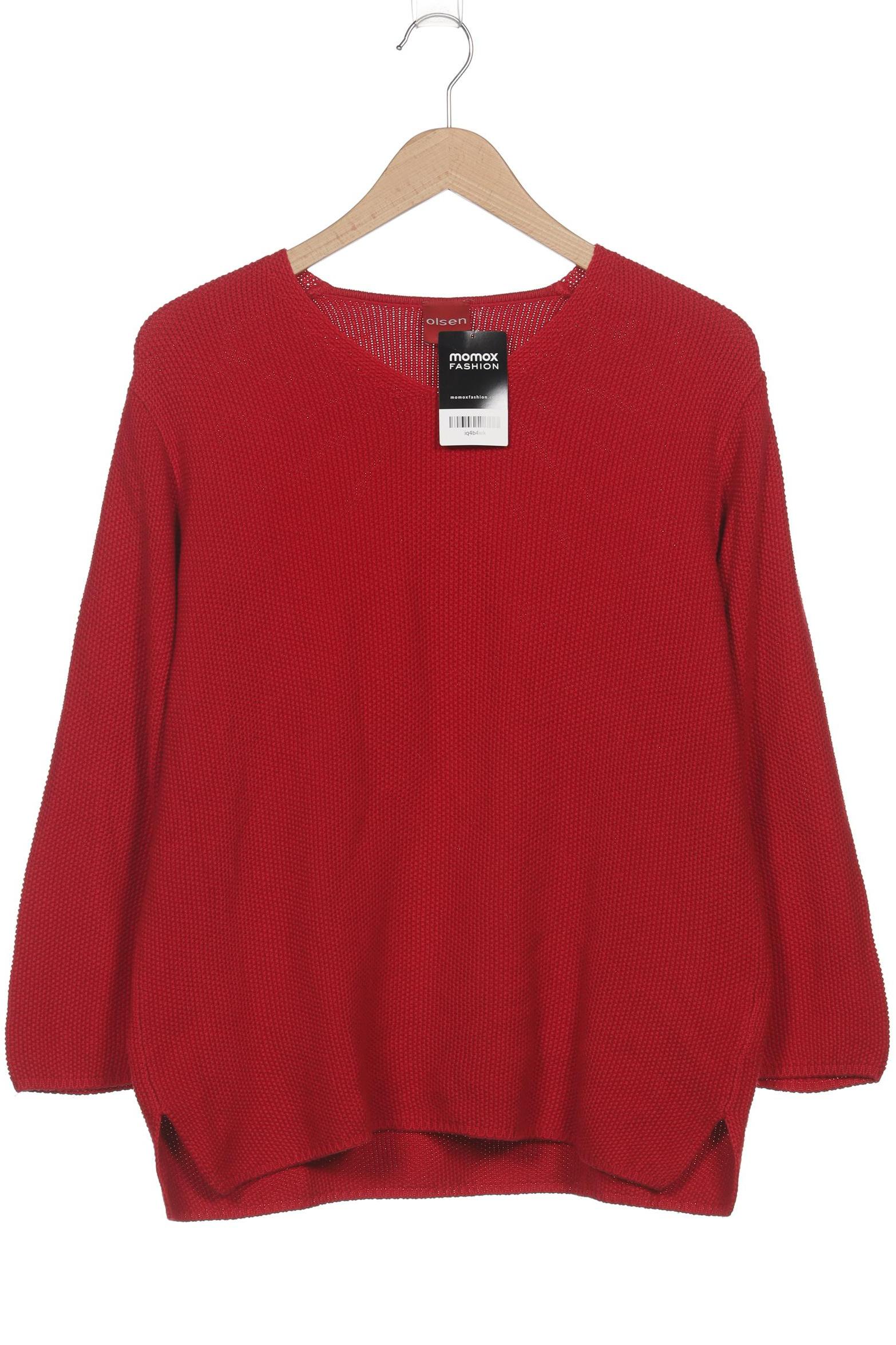 

Olsen Damen Pullover, rot, Gr. 40