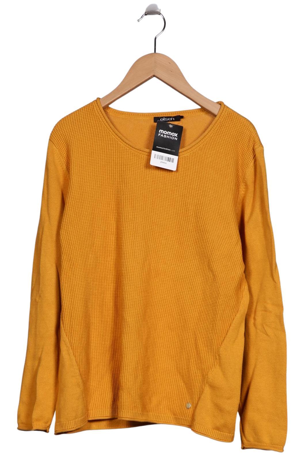 

Olsen Damen Pullover, gelb, Gr. 42