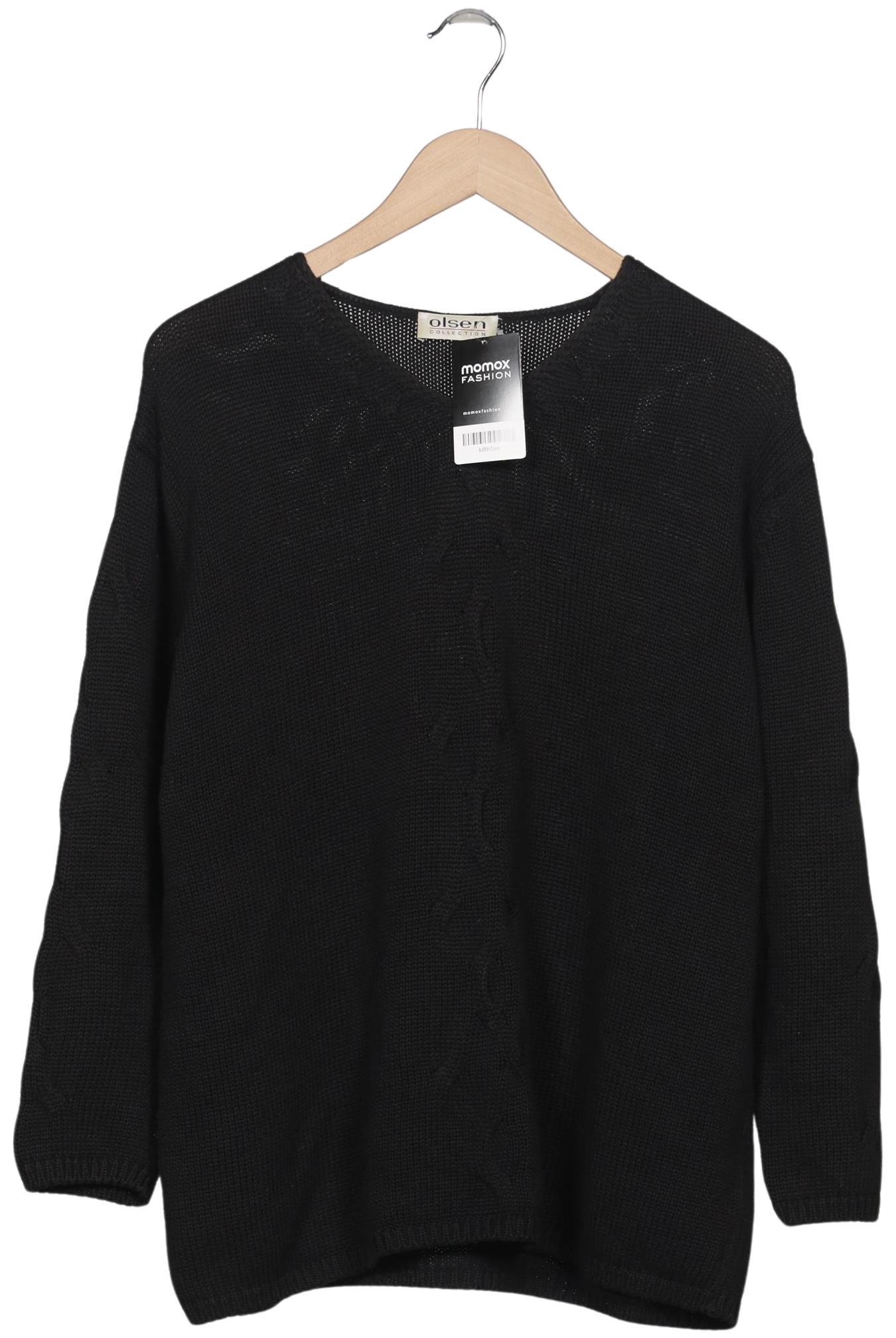 

Olsen Damen Pullover, schwarz, Gr. 48