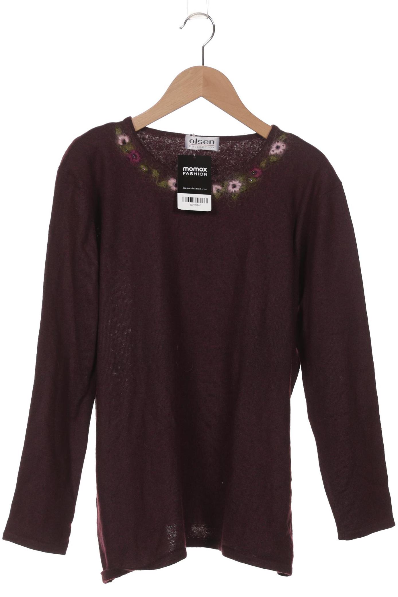 

Olsen Damen Pullover, bordeaux, Gr. 44