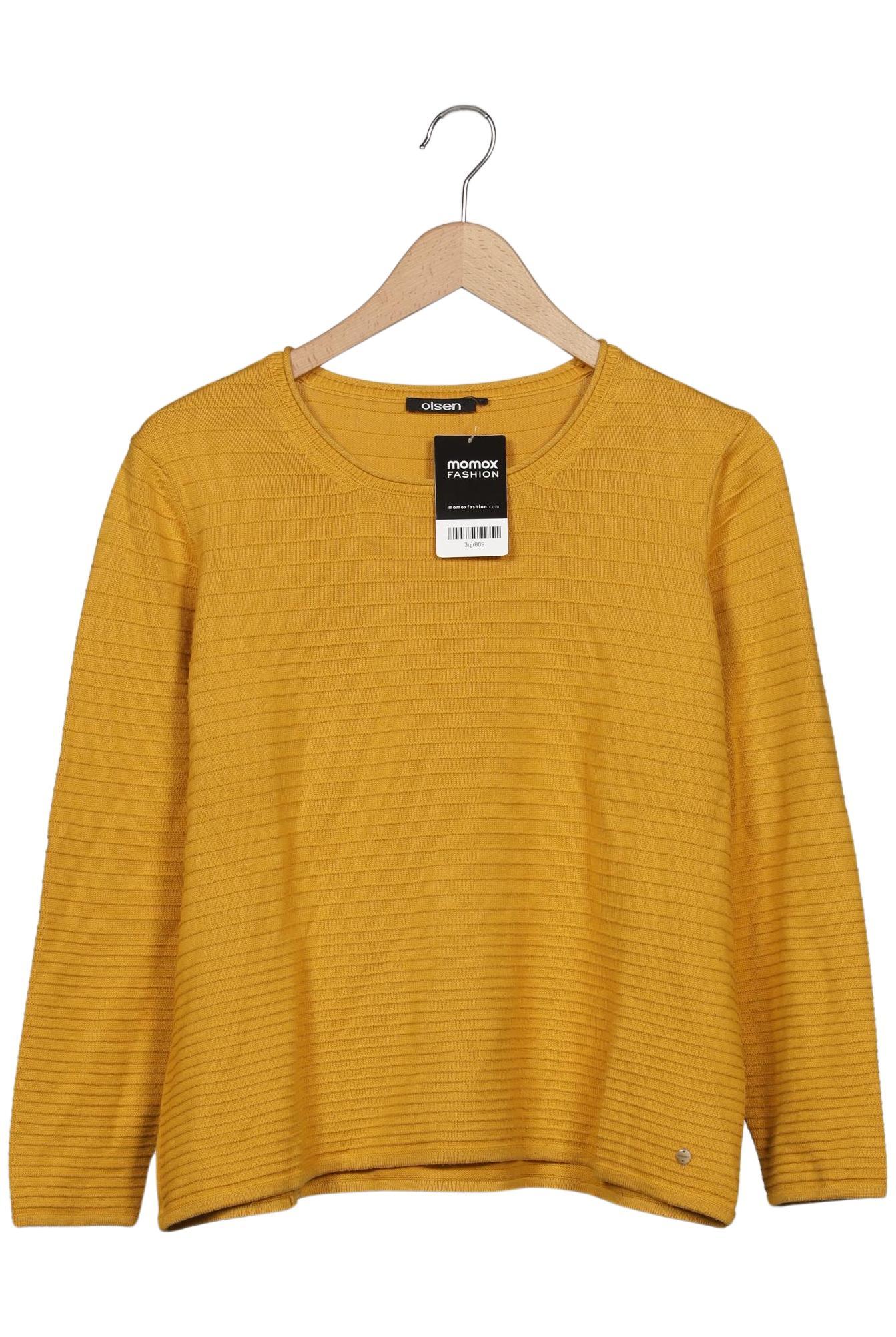 

Olsen Damen Pullover, gelb, Gr. 44