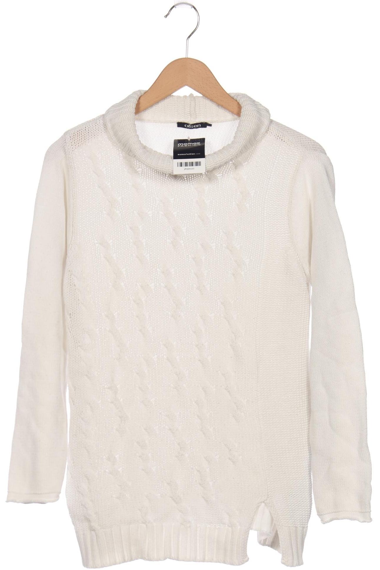 

Olsen Damen Pullover, weiß, Gr. 40