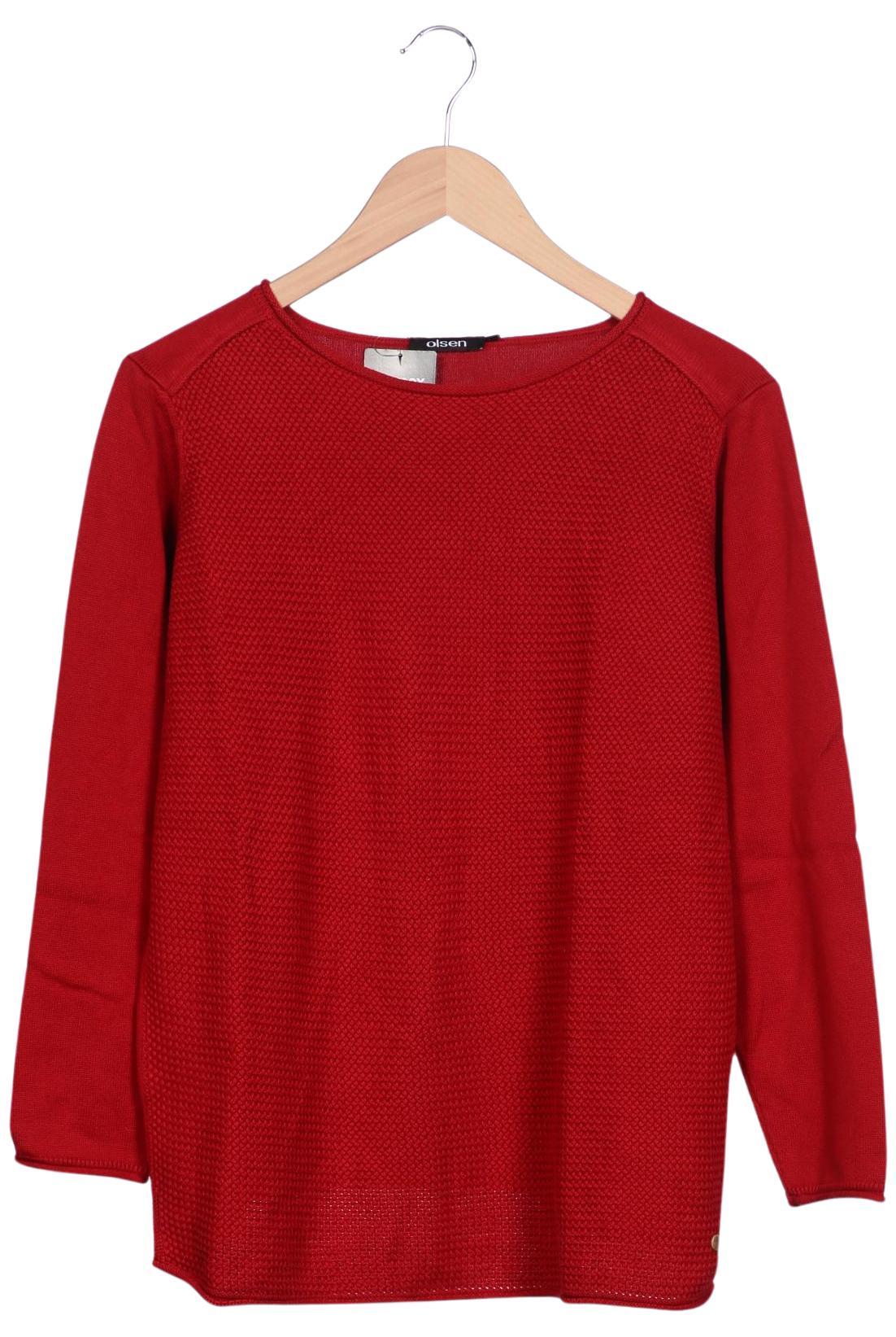 

Olsen Damen Pullover, rot, Gr. 46