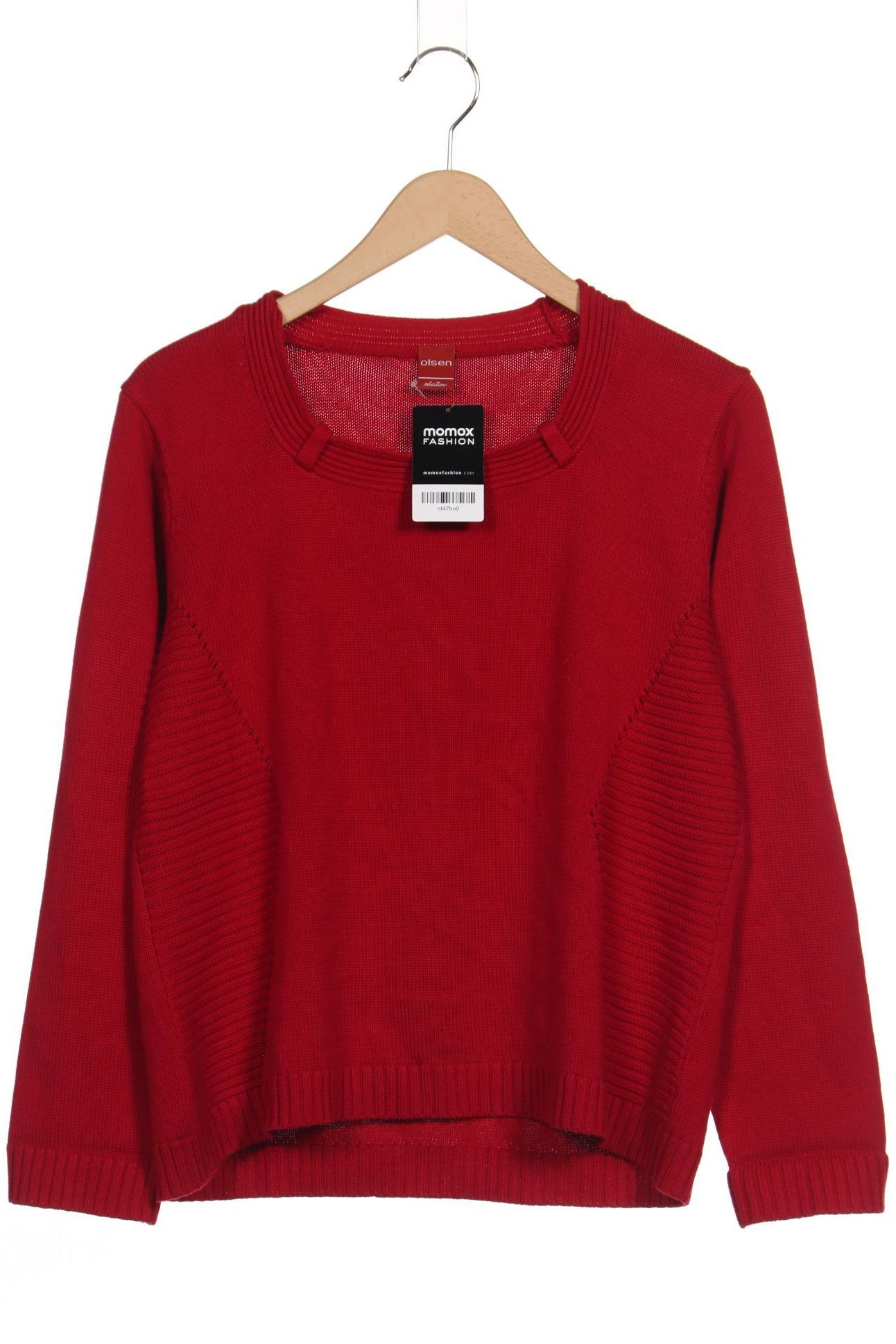 

Olsen Damen Pullover, rot, Gr. 44