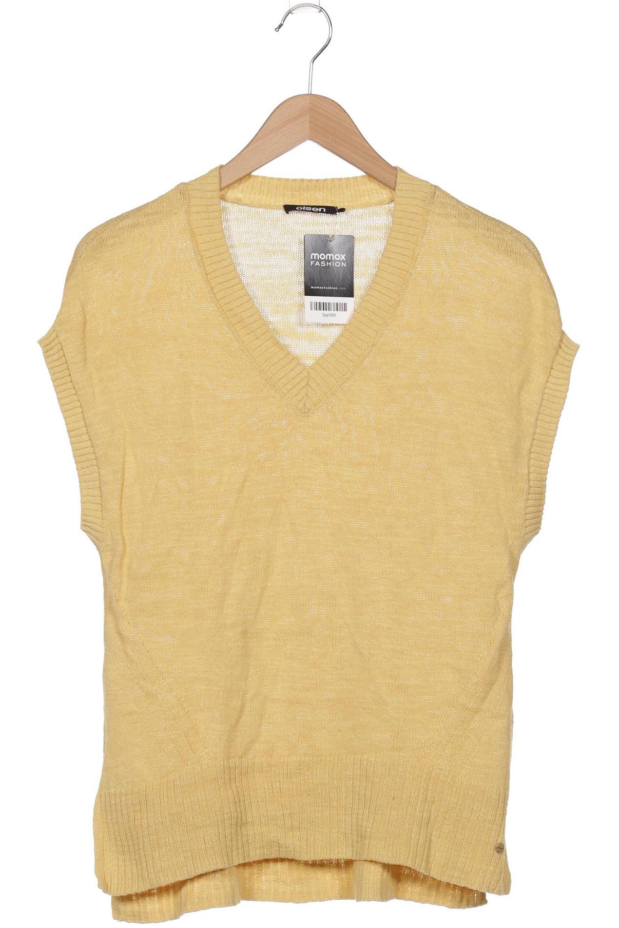 

Olsen Damen Pullover, gelb, Gr. 40