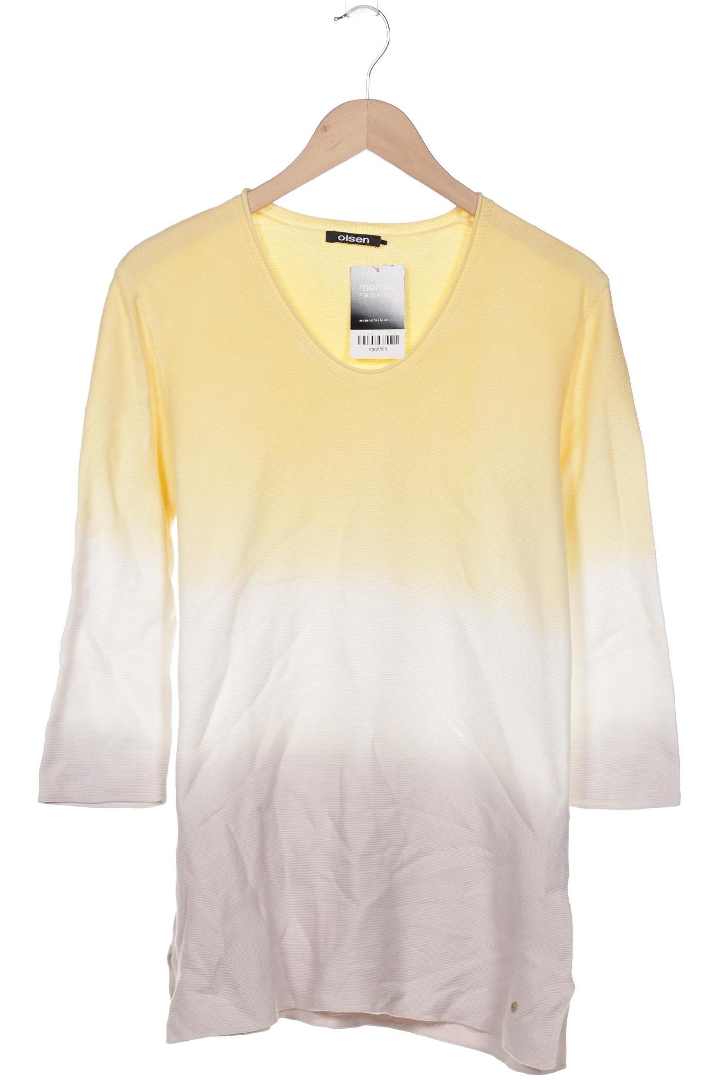 

Olsen Damen Pullover, gelb, Gr. 44
