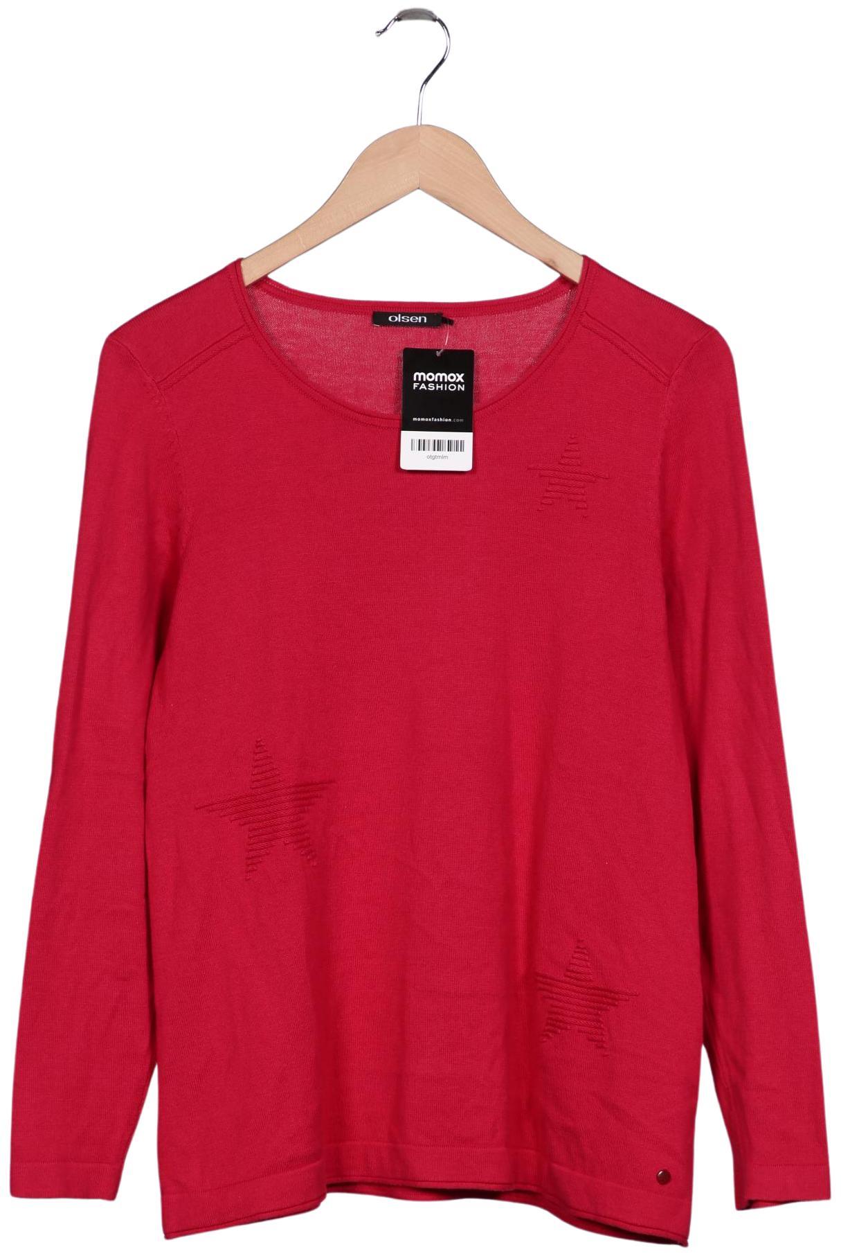 

Olsen Damen Pullover, rot, Gr. 36