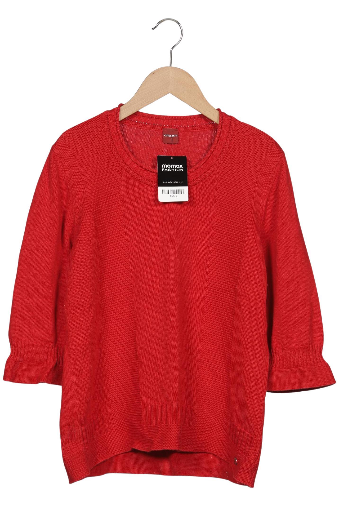 

Olsen Damen Pullover, rot, Gr. 42