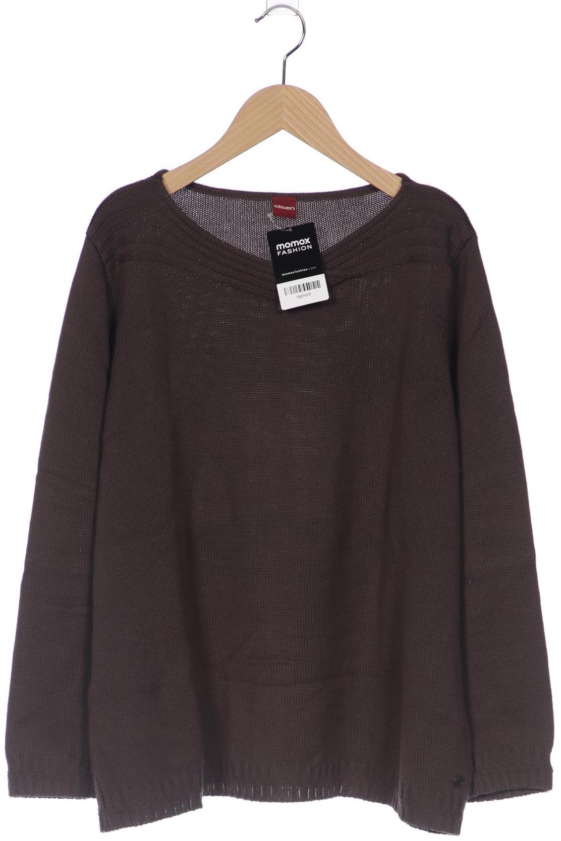

Olsen Damen Pullover, braun, Gr. 48